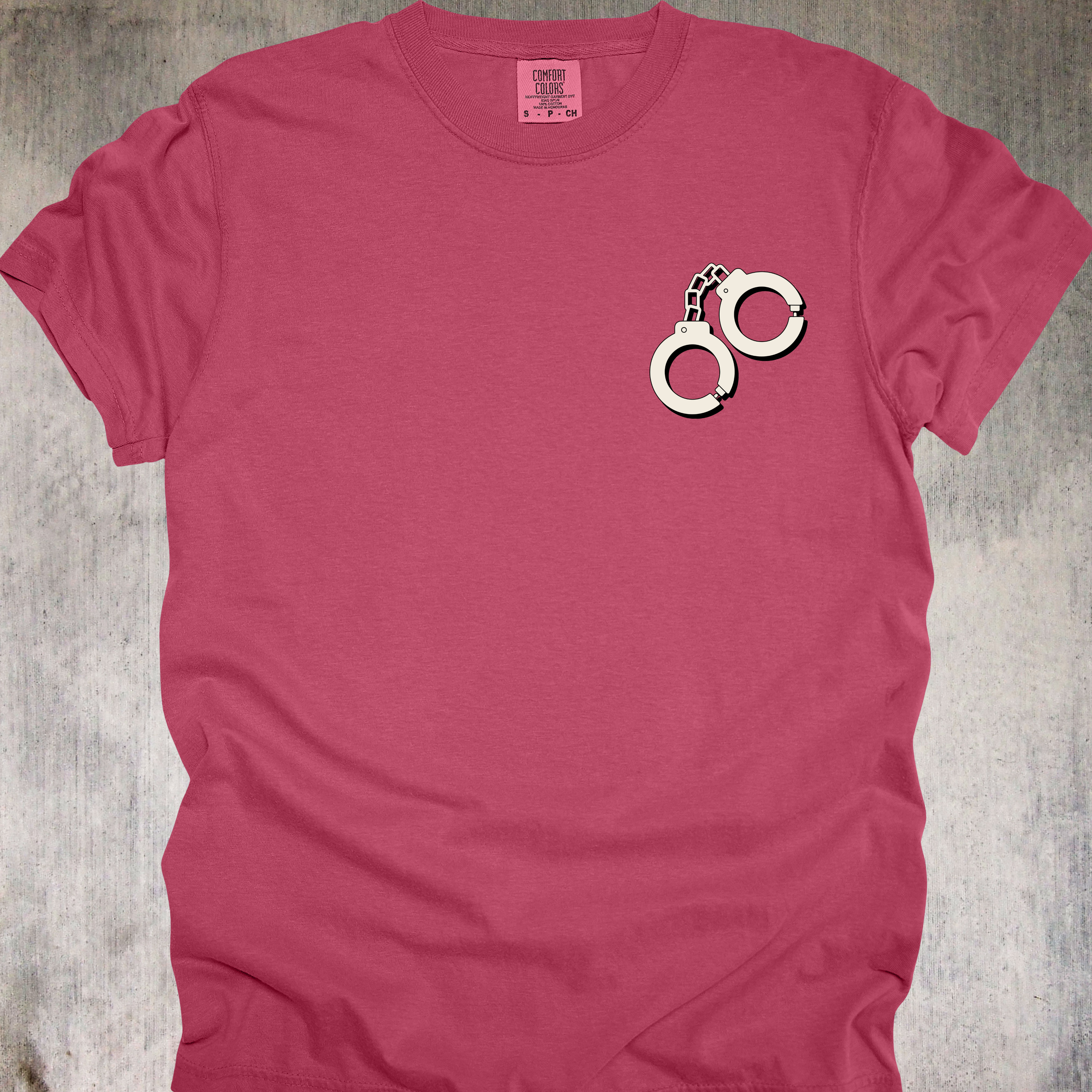 'BUT WHY DO I HAVE THE SAME TASTE IN MEN AS THE DEPARTMENT OF CORRECTIONS?' - Unisex T-Shirt - When Your Type Includes Red Flags And Mugshots