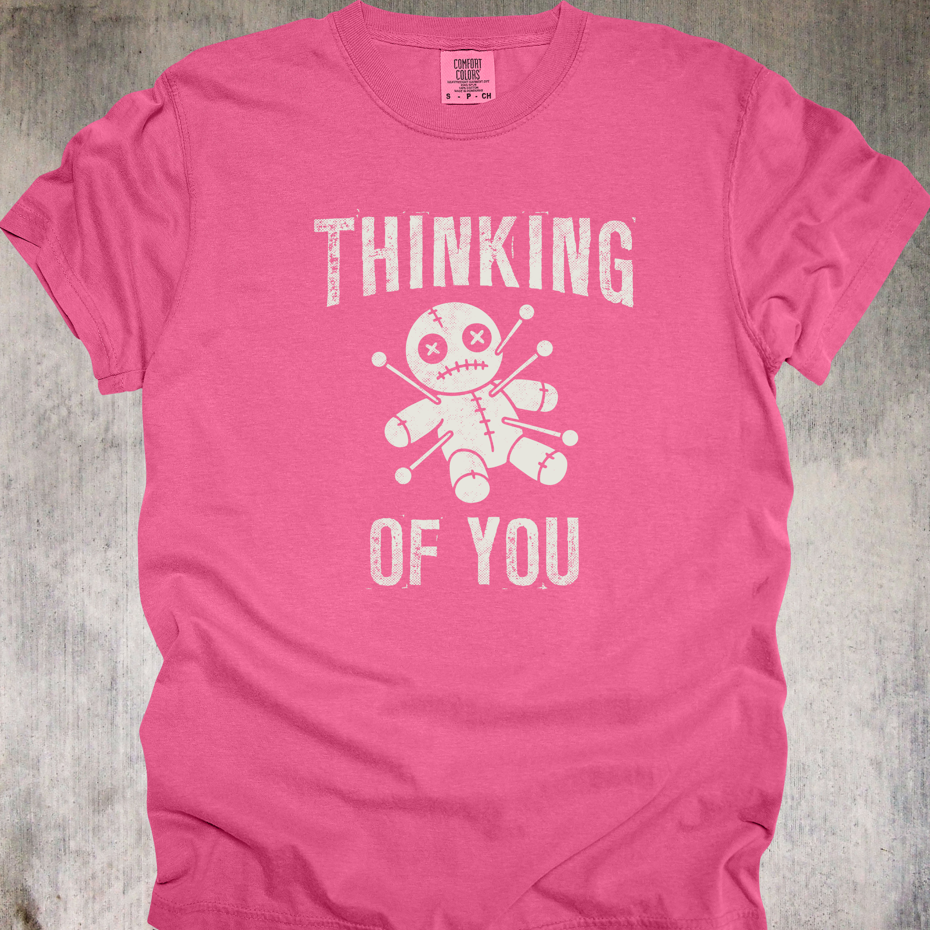 'THINKING OF YOU' - Unisex T-Shirt - Cute Tee With A Splash Of Voodoo Flair