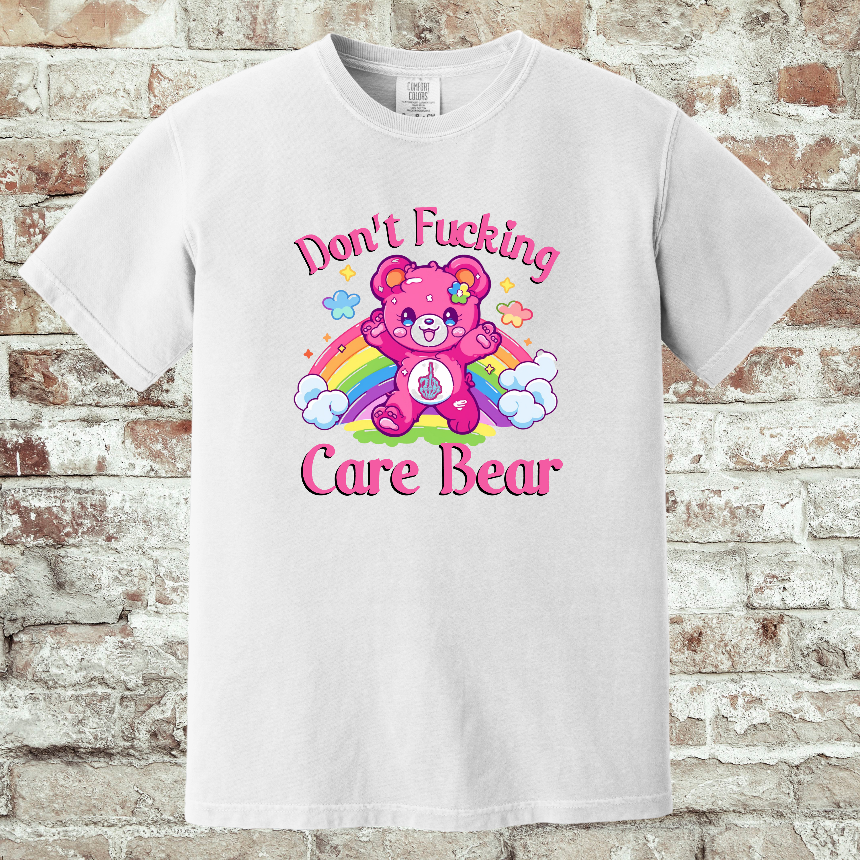 'DON'T FUCKING CAREBEAR'  - Unisex T-Shirt - Meet Your New Spirit Animal