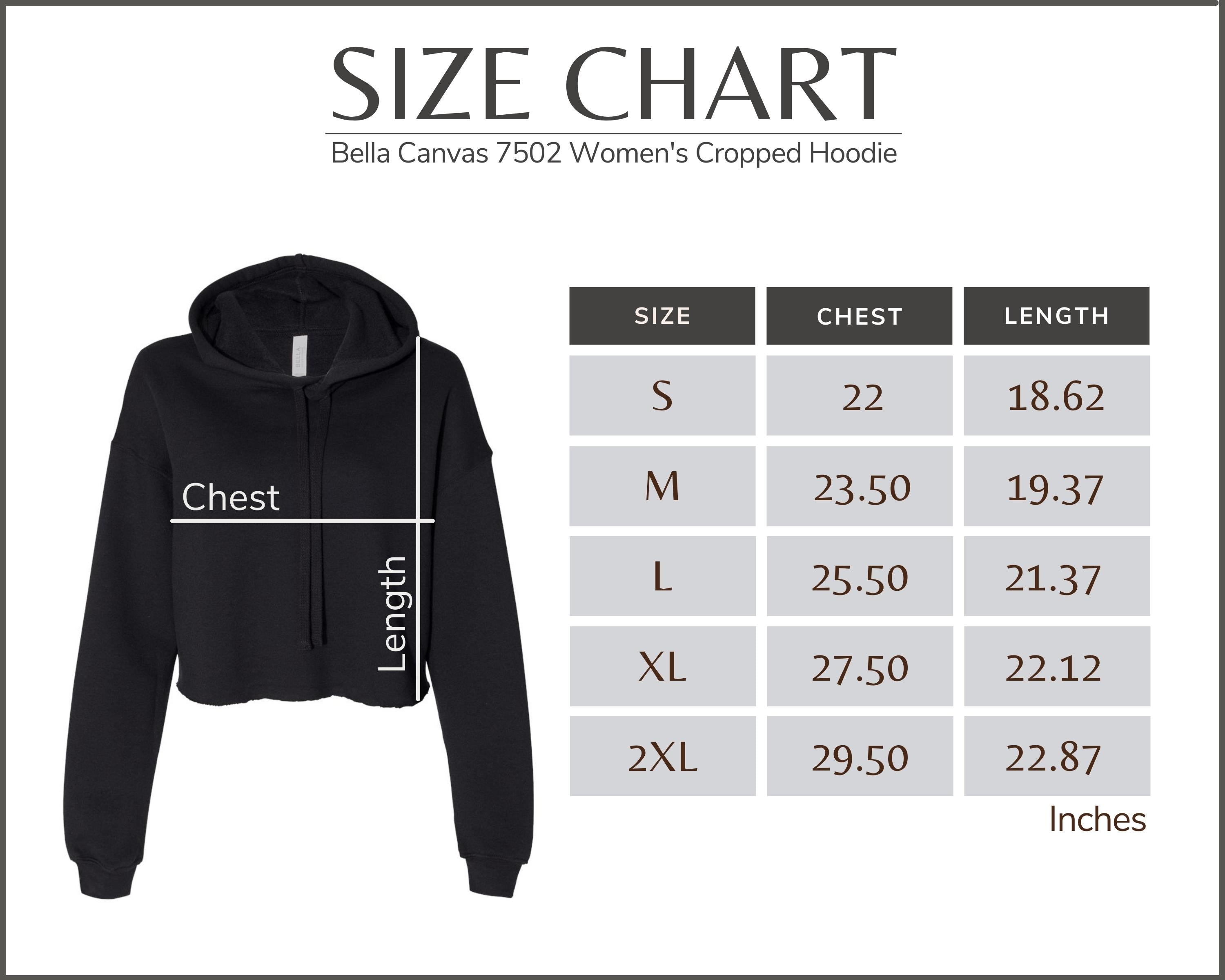 'THINKING OF YOU' - Bella & Canvas Cropped Hoodie - Keeping It Creepy!