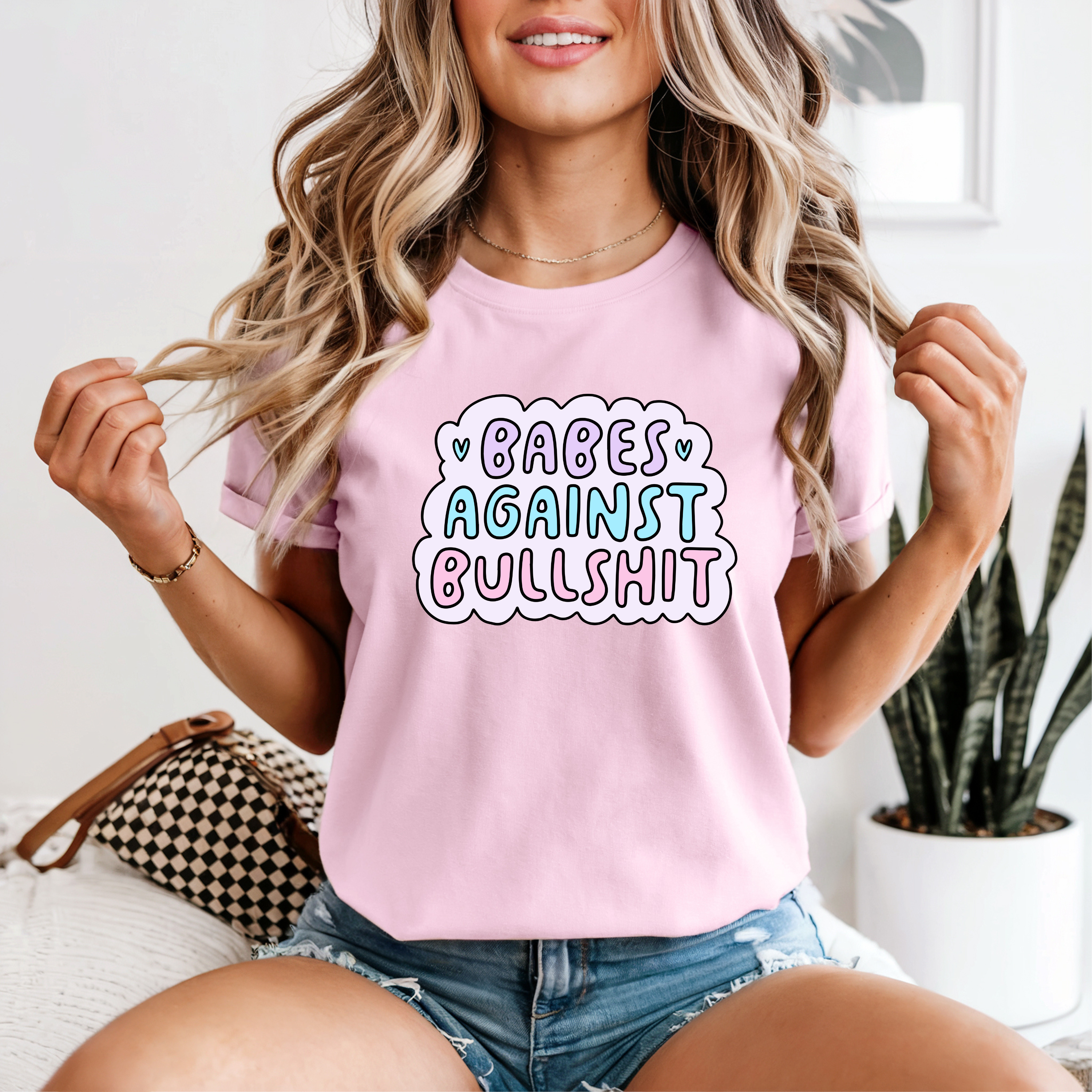 'BABES AGAINST BULLSHIT' - Unisex T-Shirt