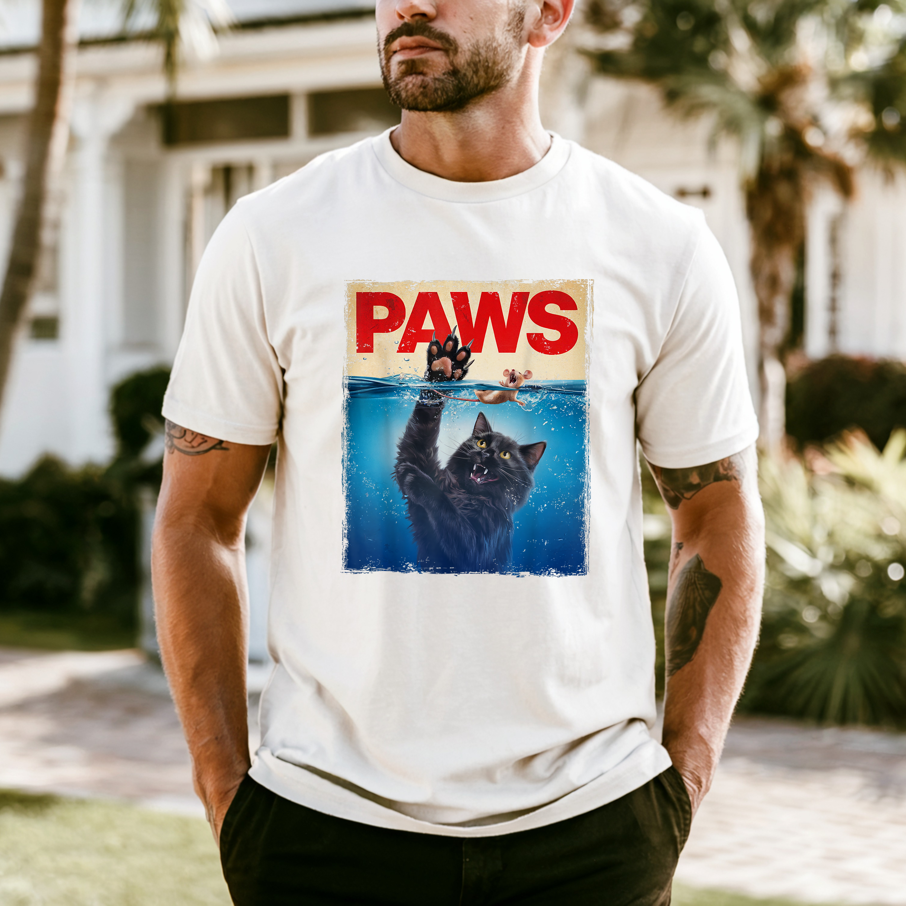 'PAWS' - Unisex T-Shirt