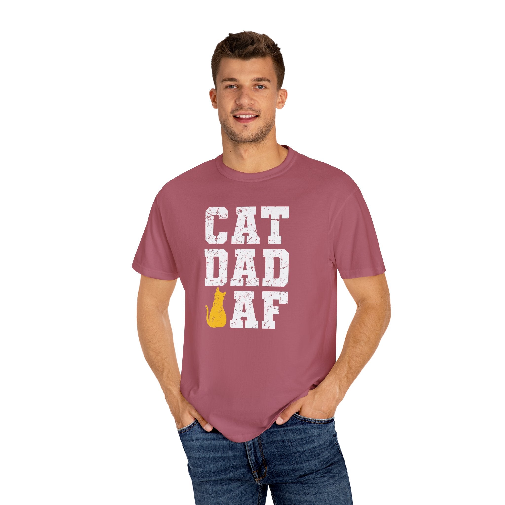 'CAT DAD AF' - Unisex T-Shirt