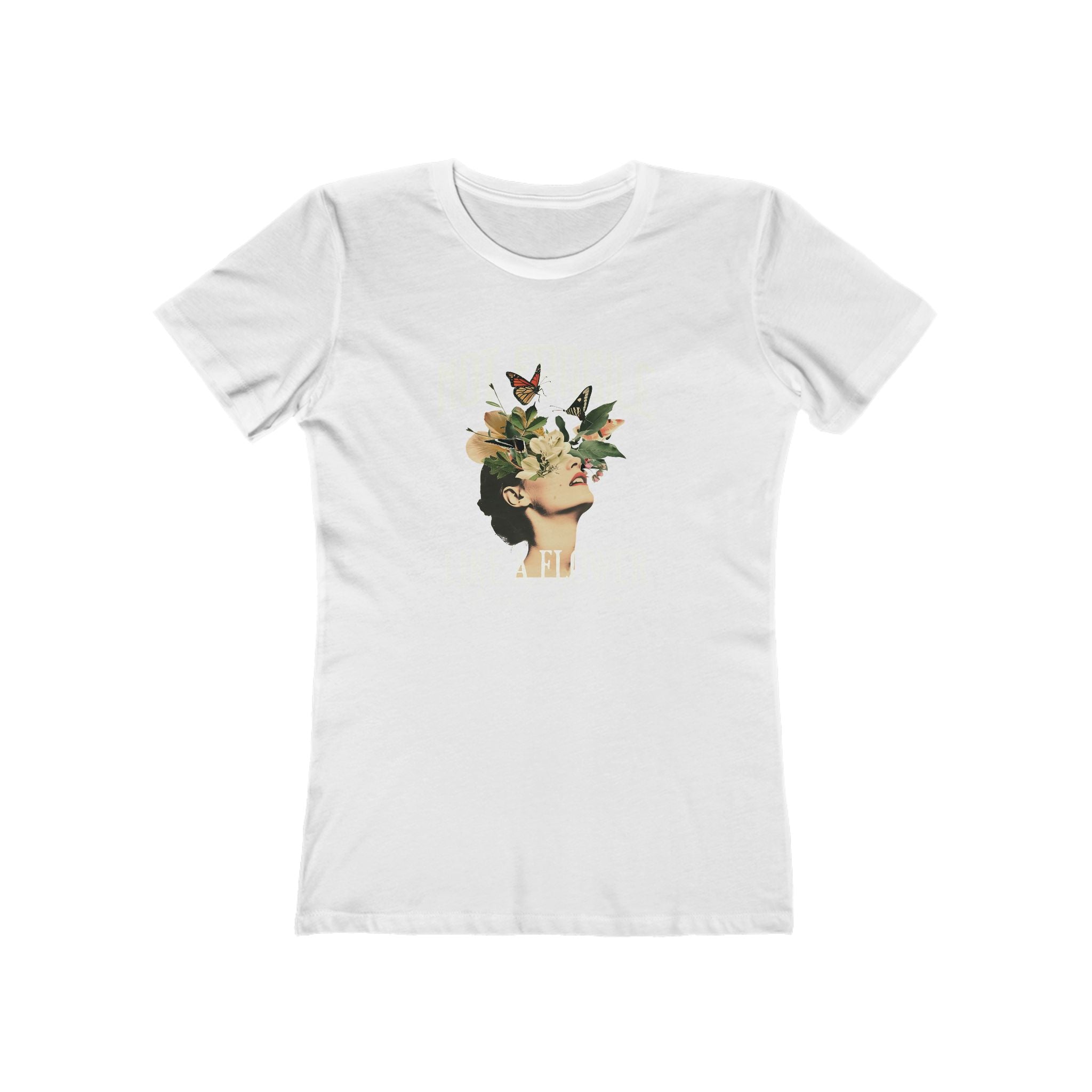 'NOT FRAGILE LIKE A FLOWER, FRAGILE LIKE A BOMB' - Women's Boyfriend Tee