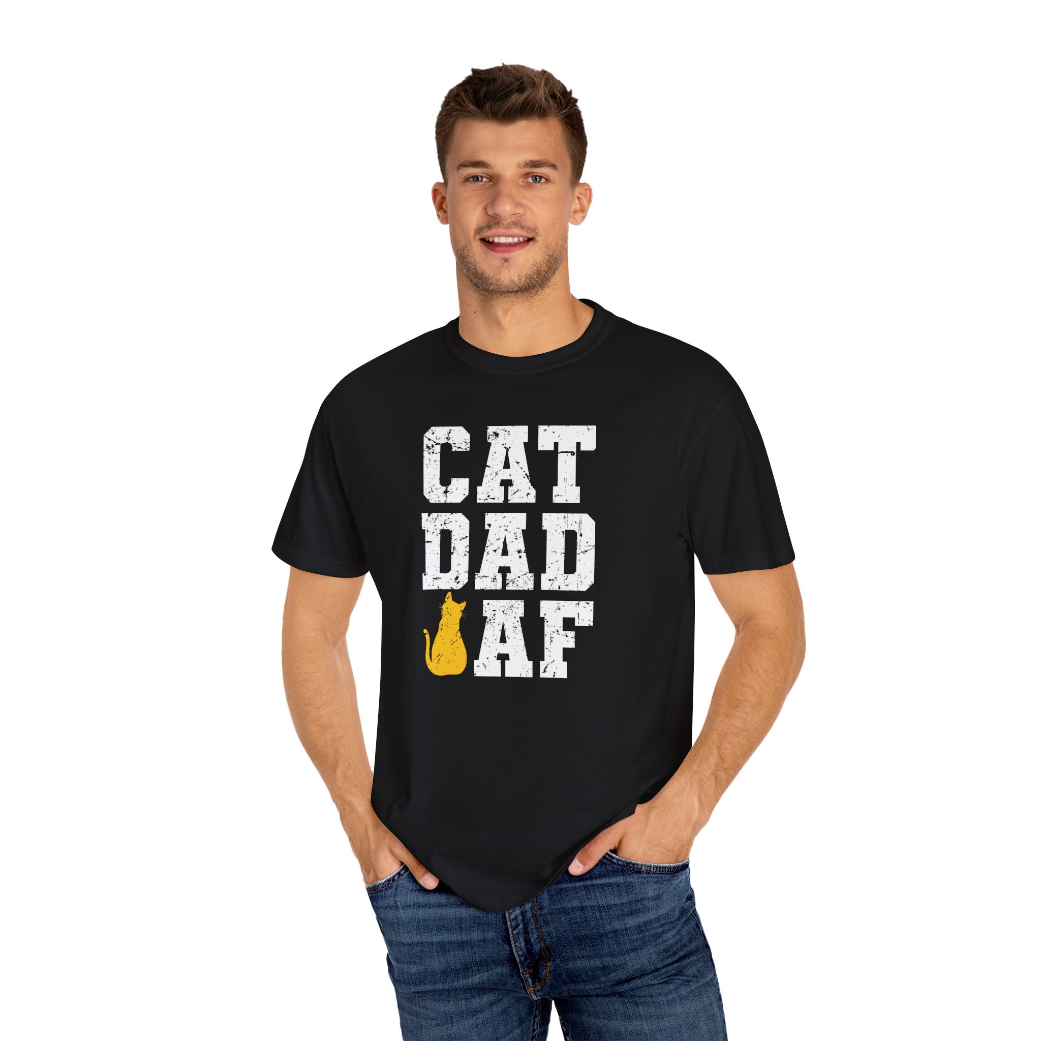 'CAT DAD AF' - Unisex T-Shirt