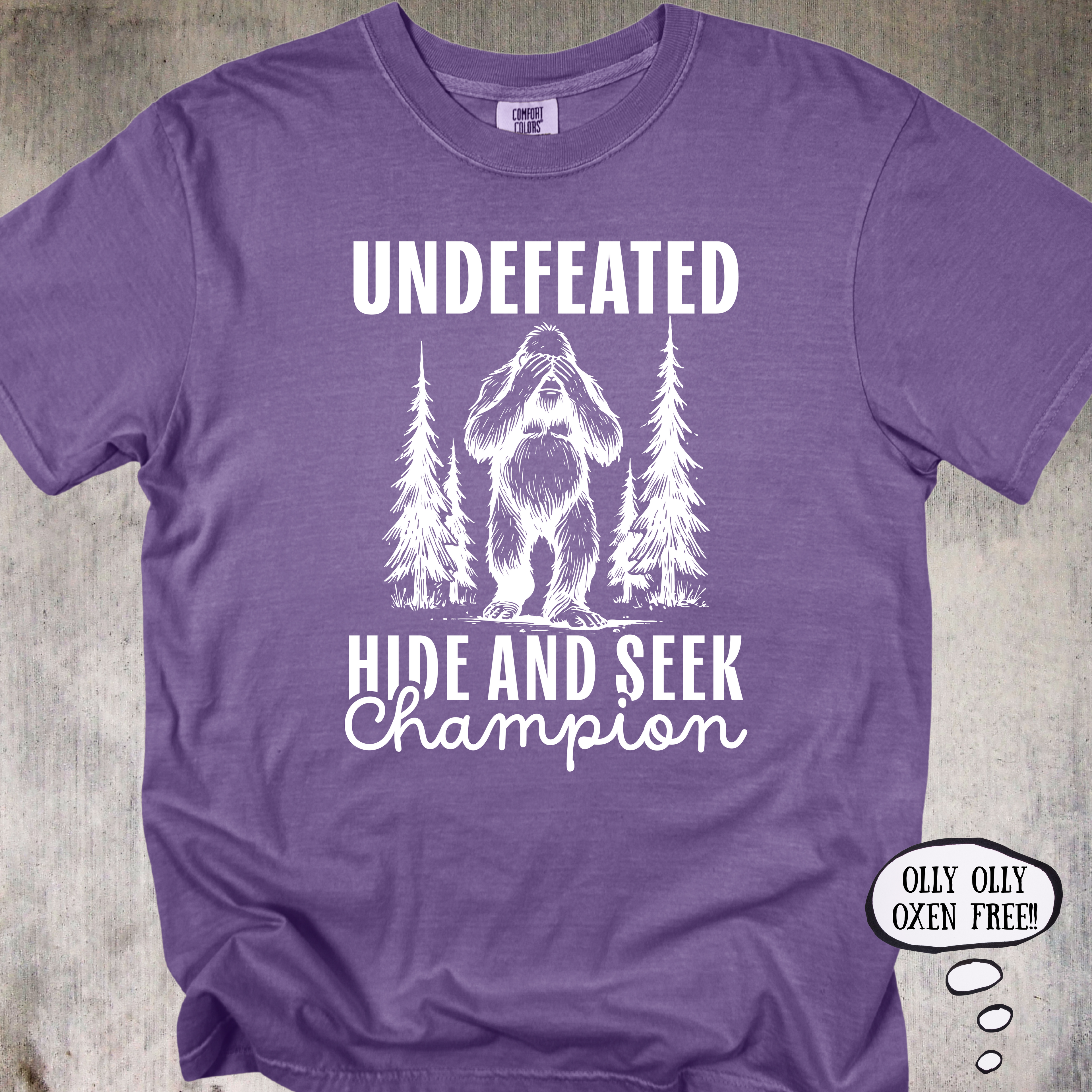 'Undefeated Hide And Seek Champion' - Unisex T-Shirt For You Hide And Seekers