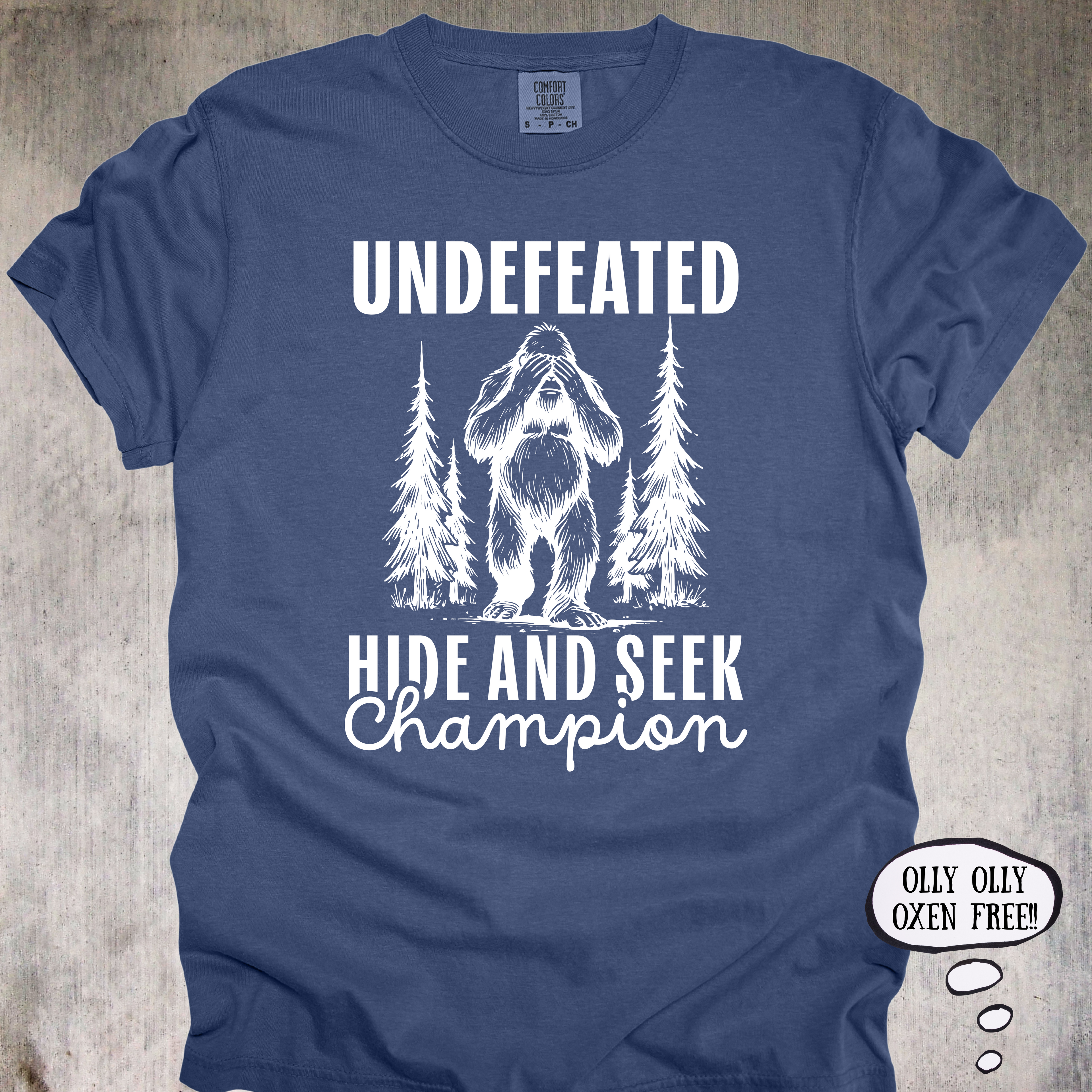 'Undefeated Hide And Seek Champion' - Unisex T-Shirt For You Hide And Seekers