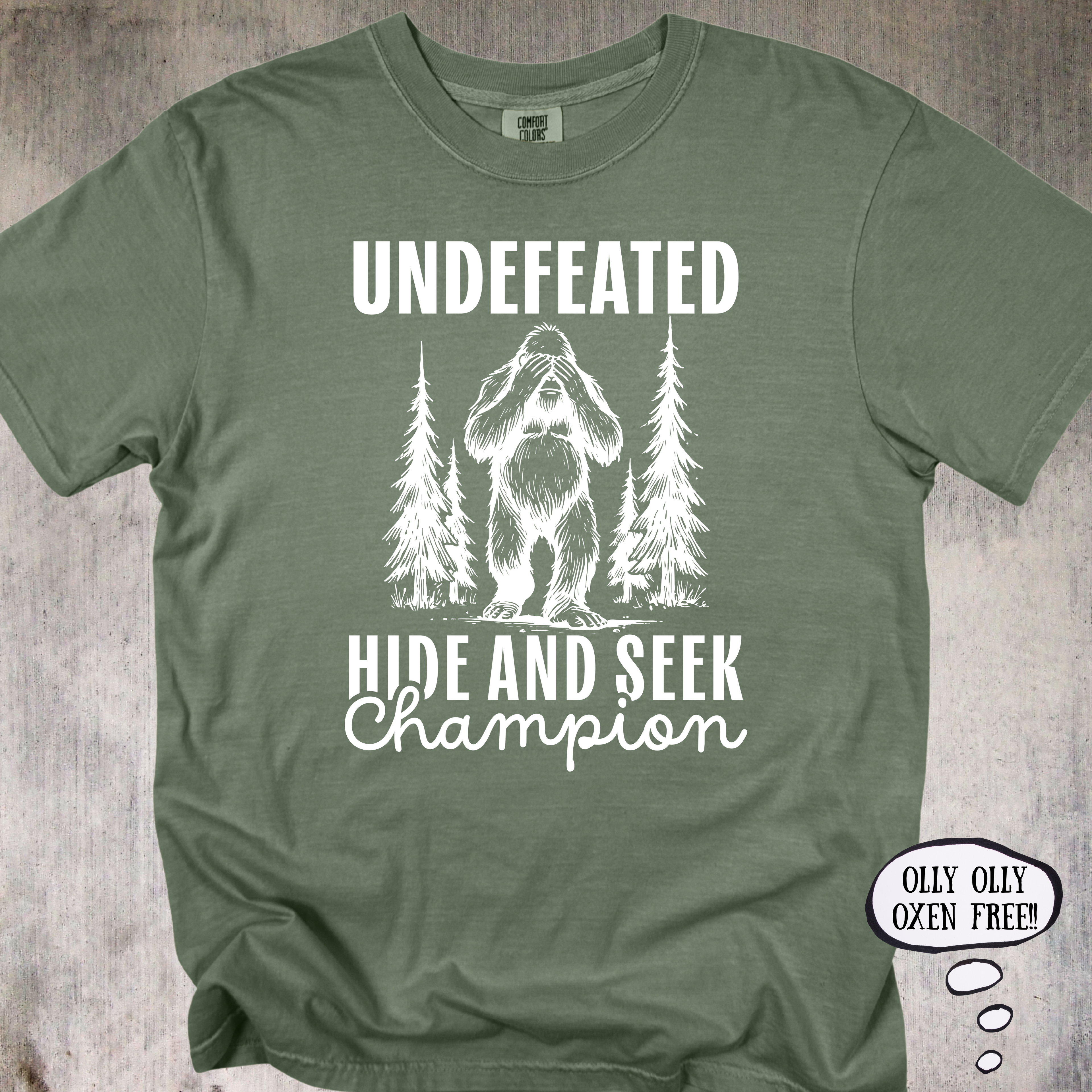 'Undefeated Hide And Seek Champion' - Unisex T-Shirt For You Hide And Seekers