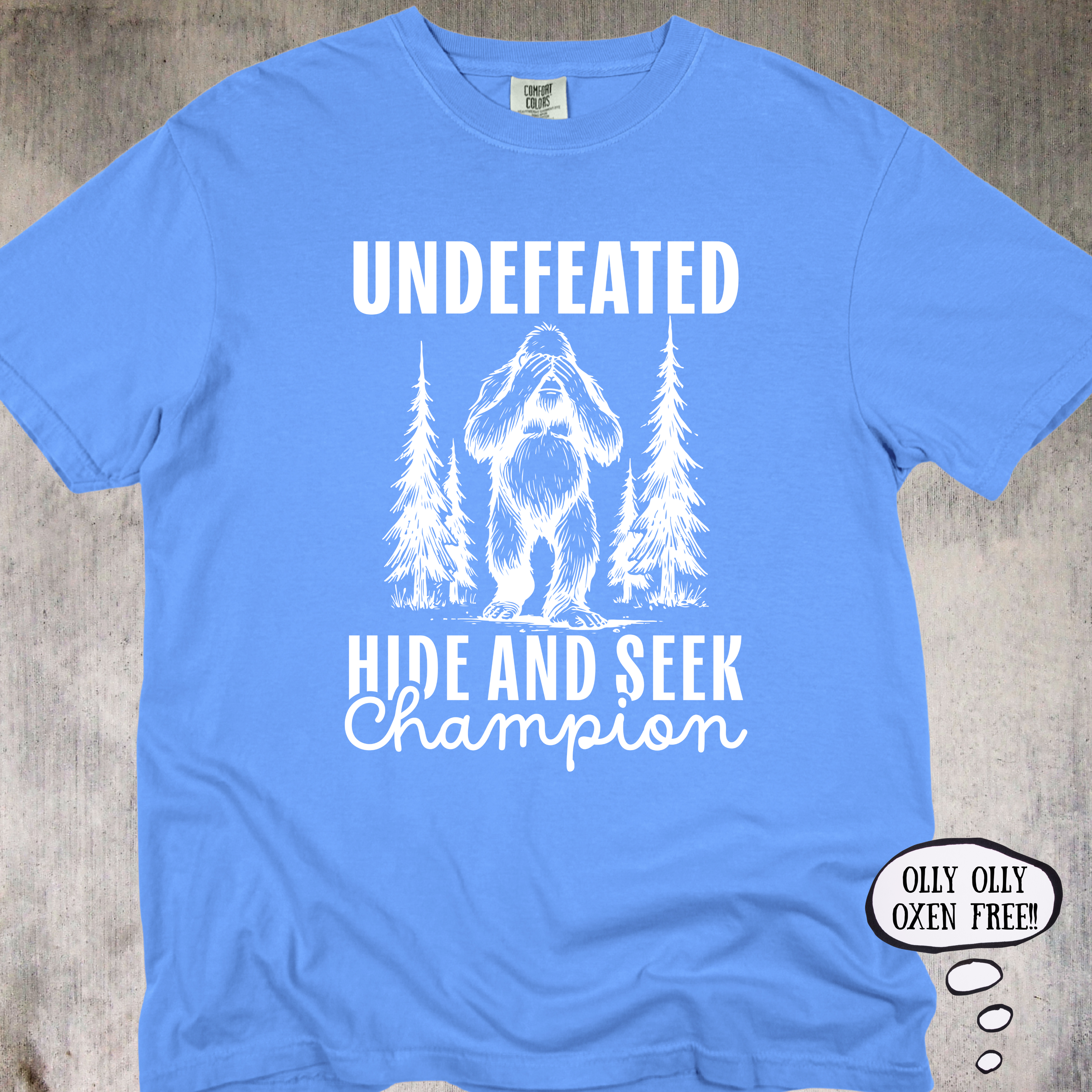 'Undefeated Hide And Seek Champion' - Unisex T-Shirt For You Hide And Seekers