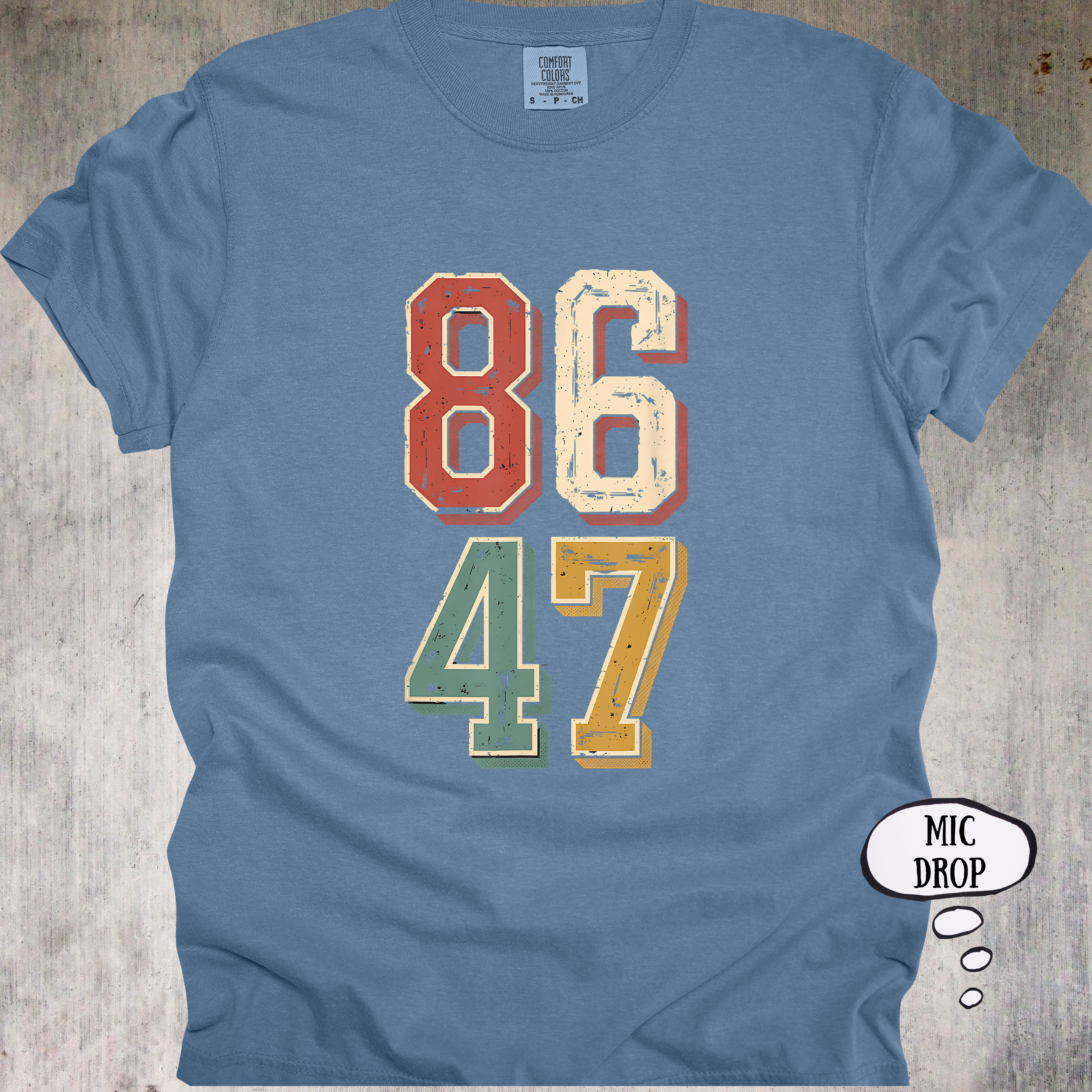 '8647' - Unisex T-Shirt. Wear Your Thoughts Out Loud.