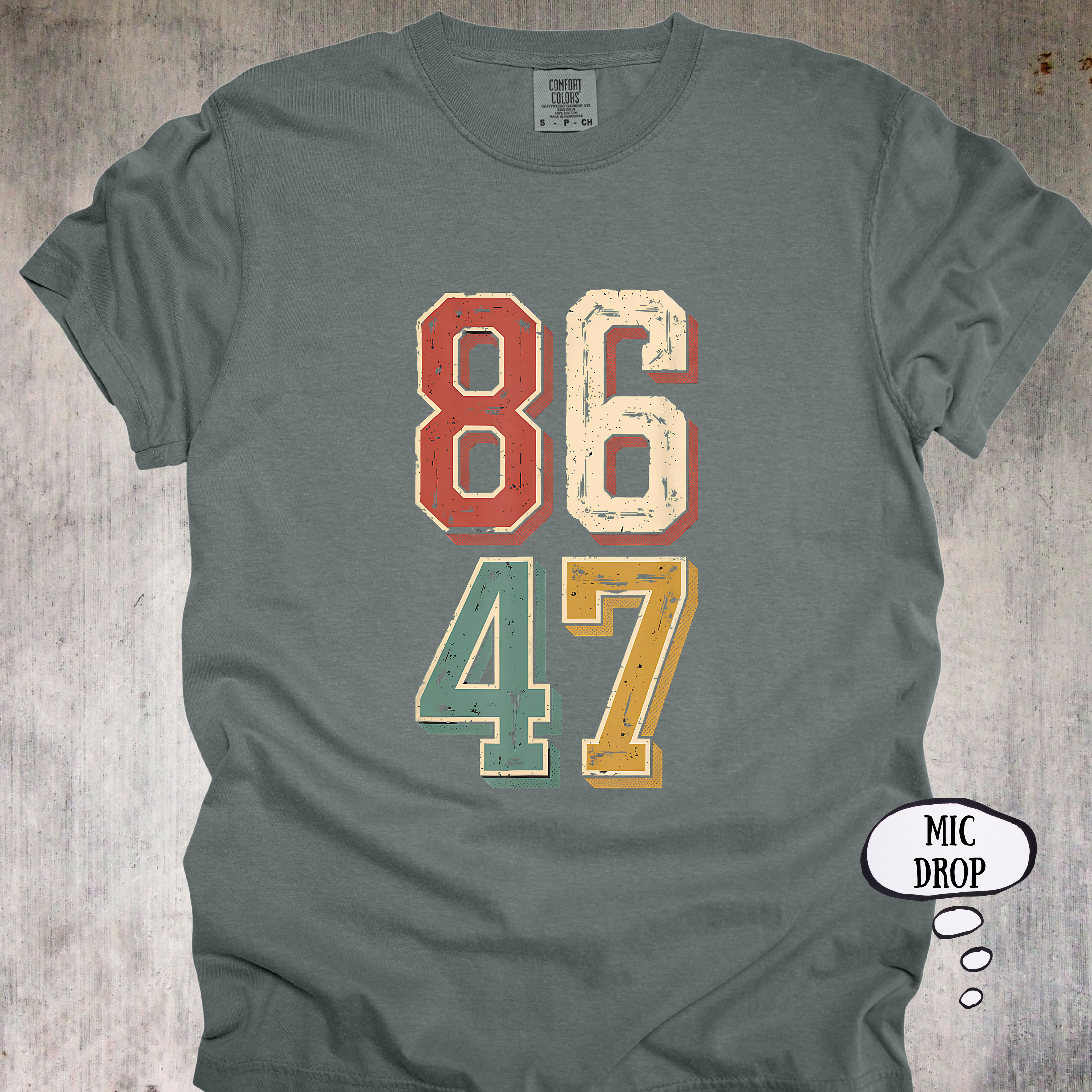 '8647' - Unisex T-Shirt. Wear Your Thoughts Out Loud.