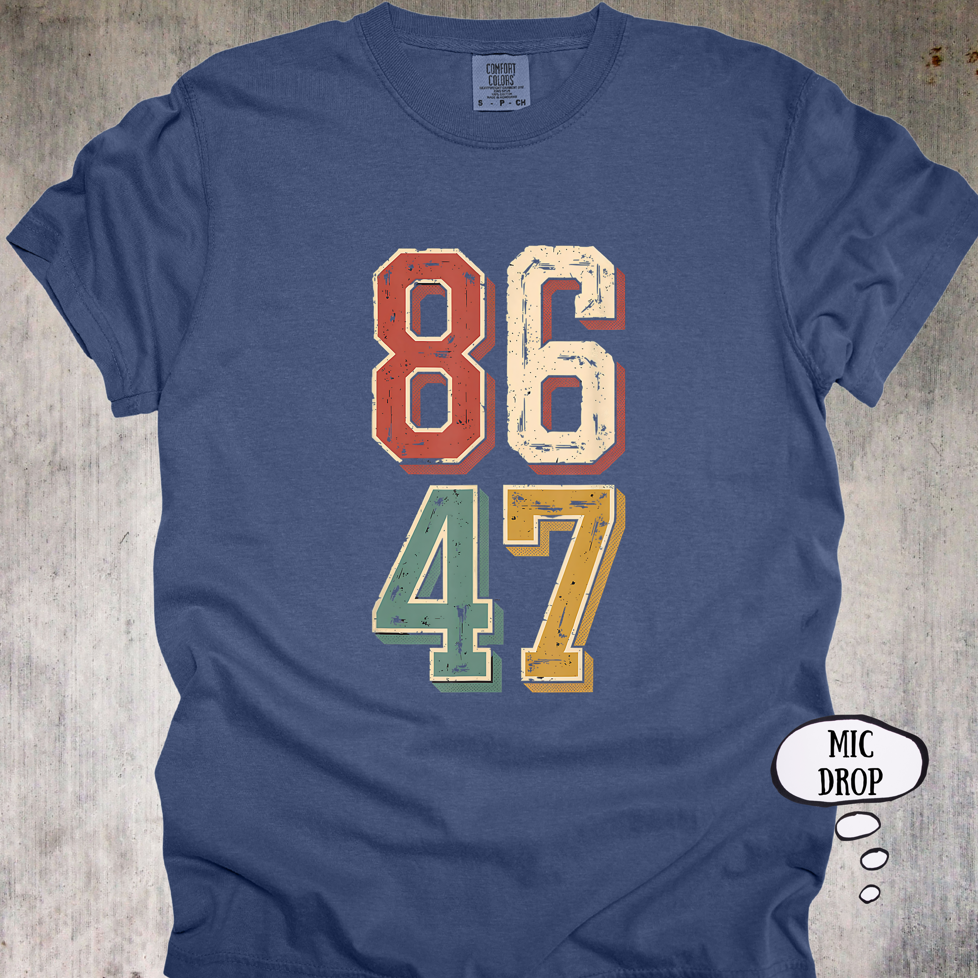 '8647' - Unisex T-Shirt. Wear Your Thoughts Out Loud.