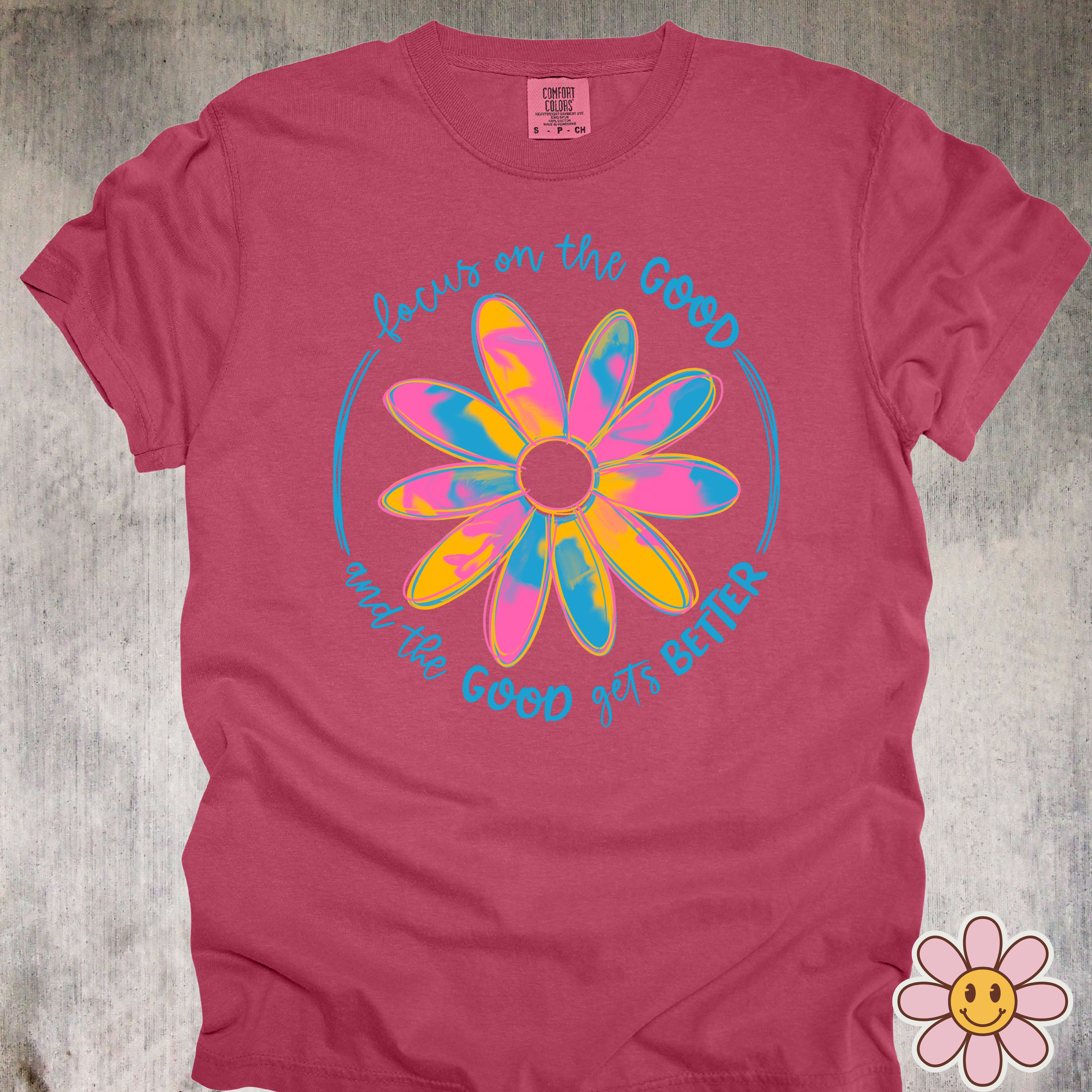 'Focus On The Good And The Good Gets Better' - Unisex T-Shirt Because Vibes Are Contagious