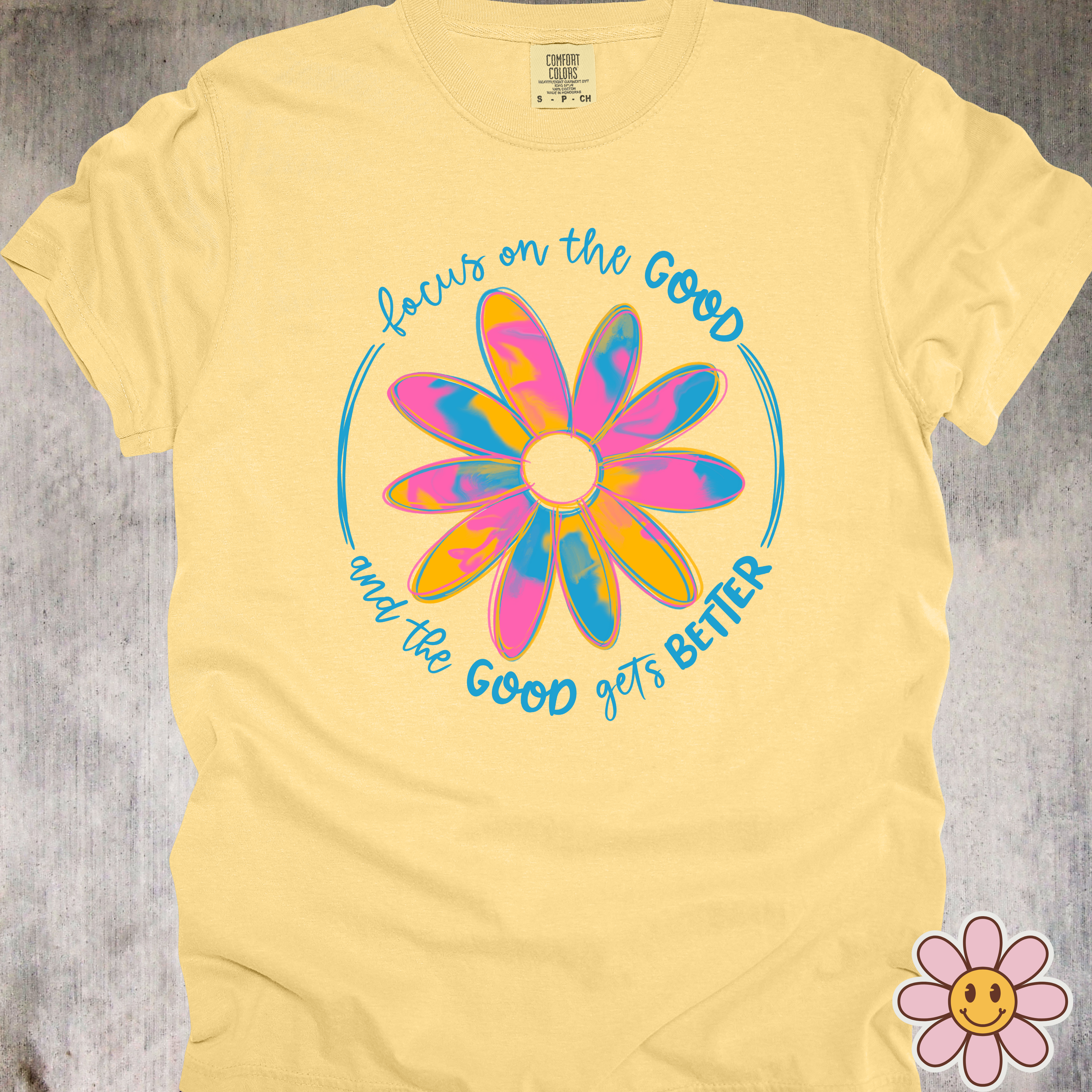 'Focus On The Good And The Good Gets Better' - Unisex T-Shirt Because Vibes Are Contagious