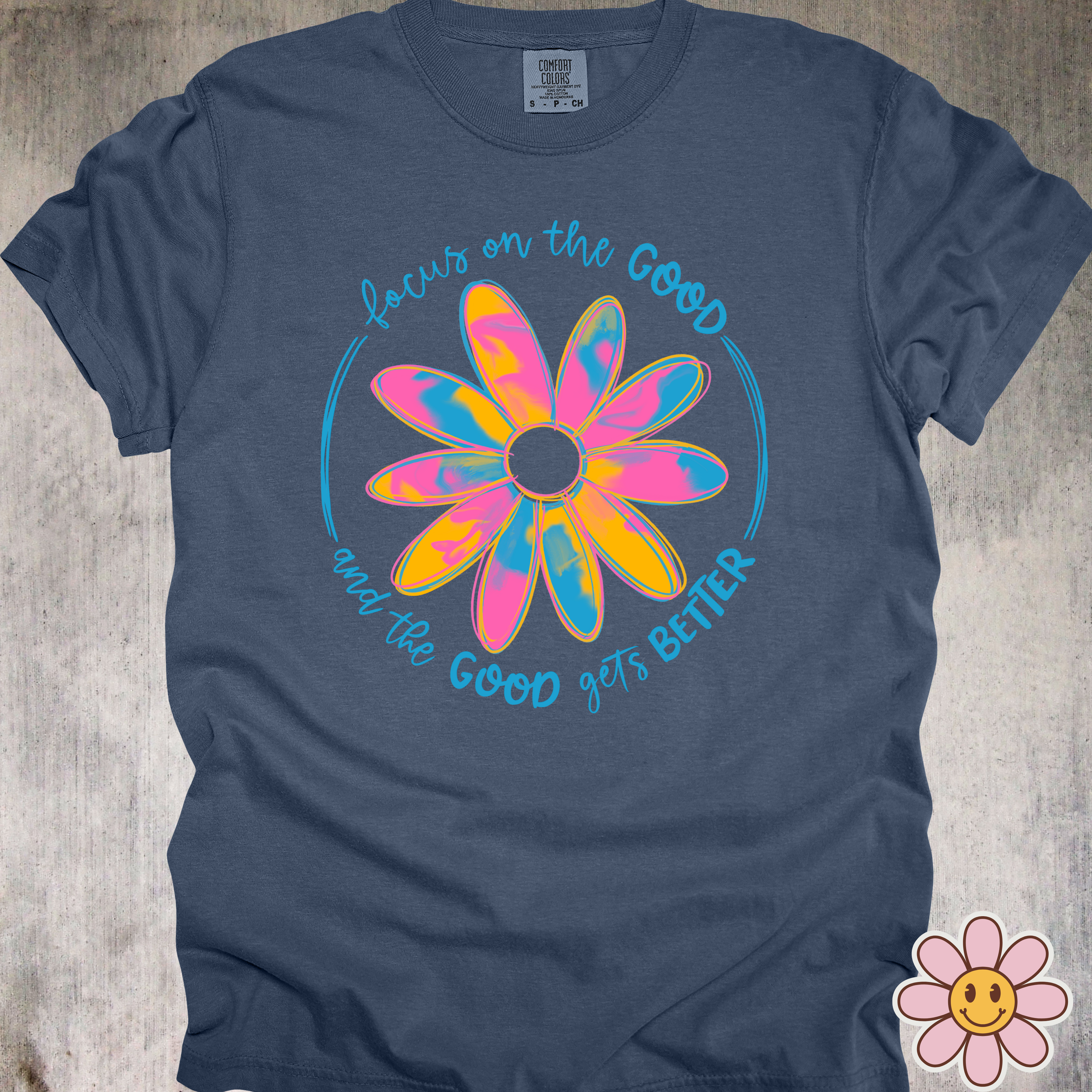 'Focus On The Good And The Good Gets Better' - Unisex T-Shirt Because Vibes Are Contagious