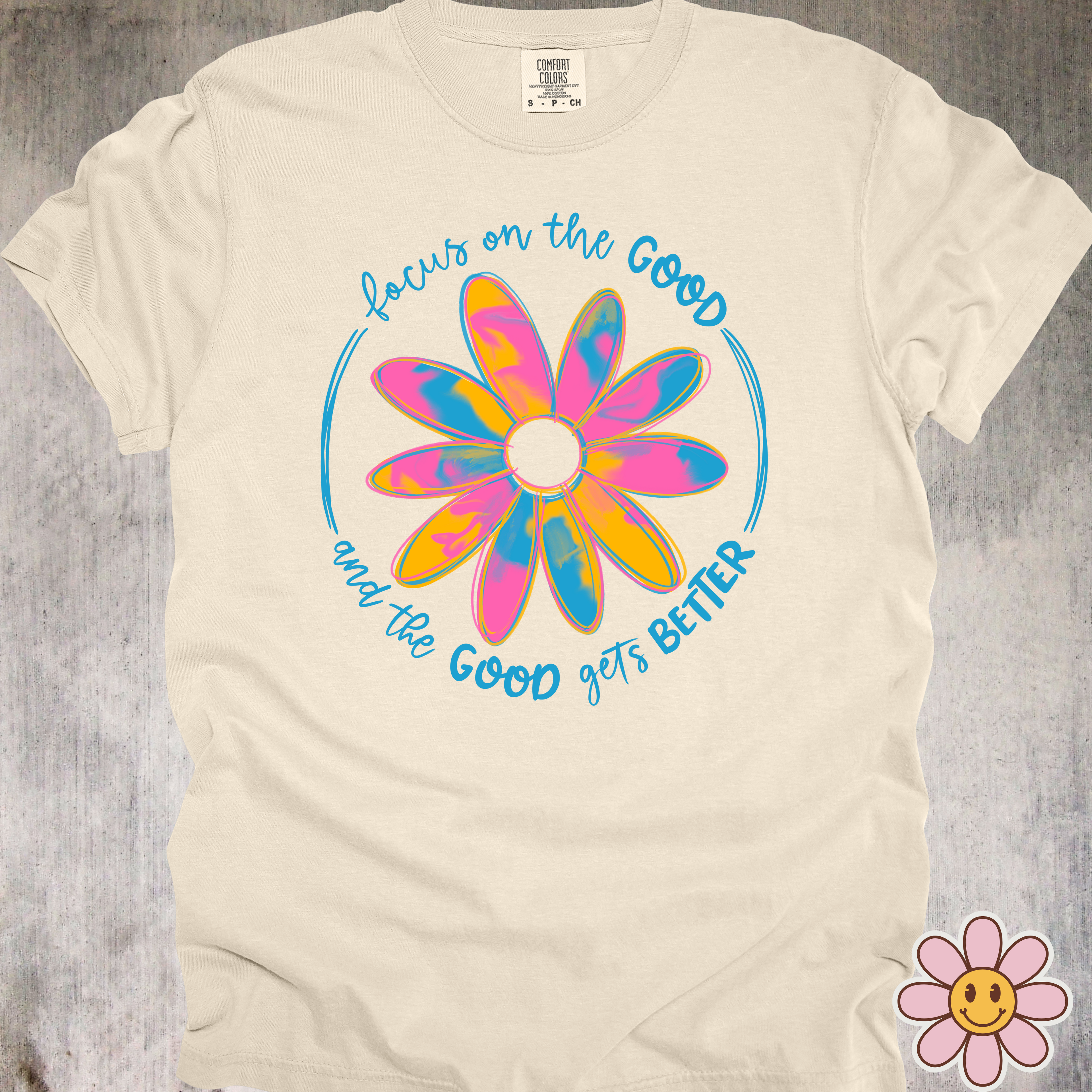 'Focus On The Good And The Good Gets Better' - Unisex T-Shirt Because Vibes Are Contagious