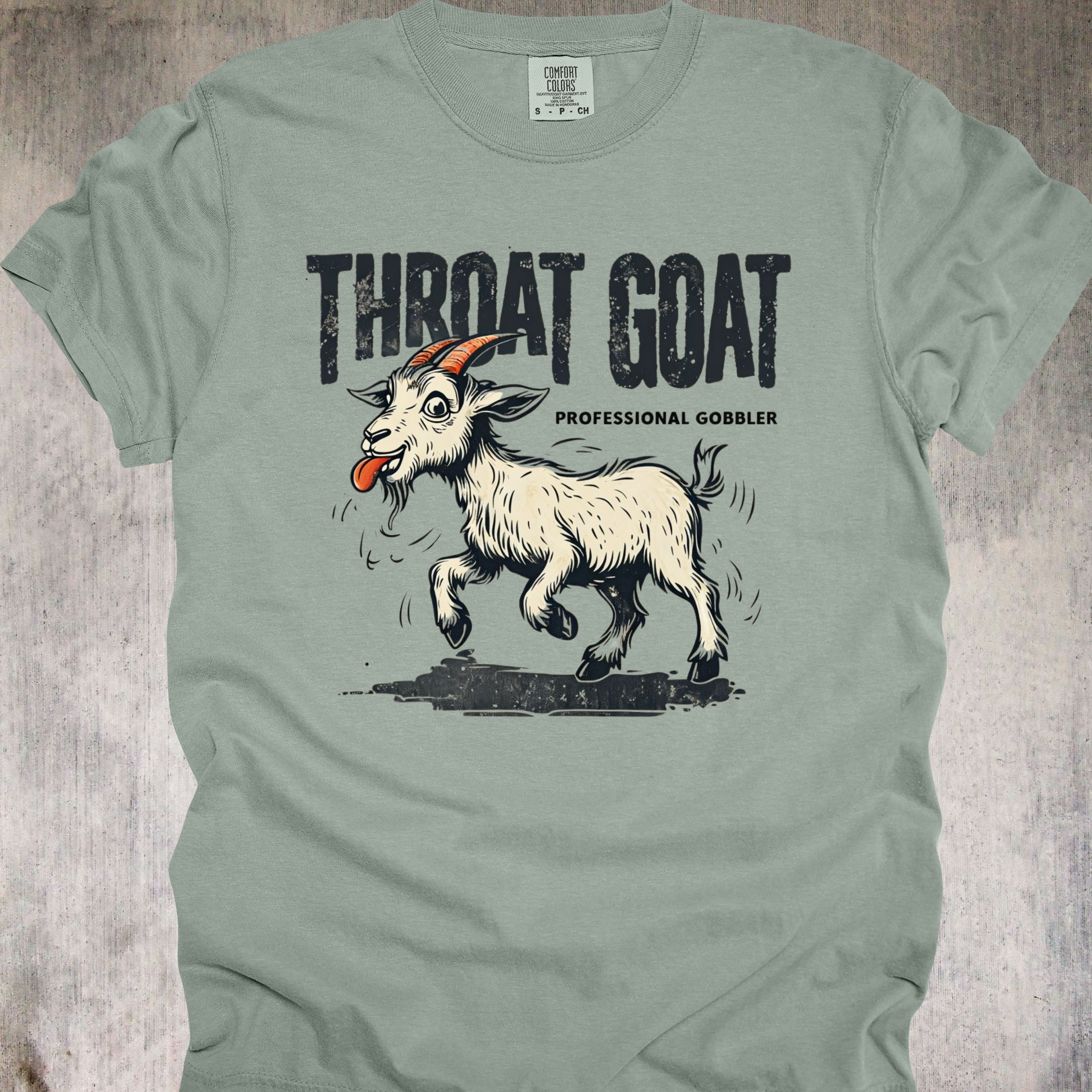 'Throat Goat' - Unisex T-Shirt - For Goat Enthusiasts Everywhere