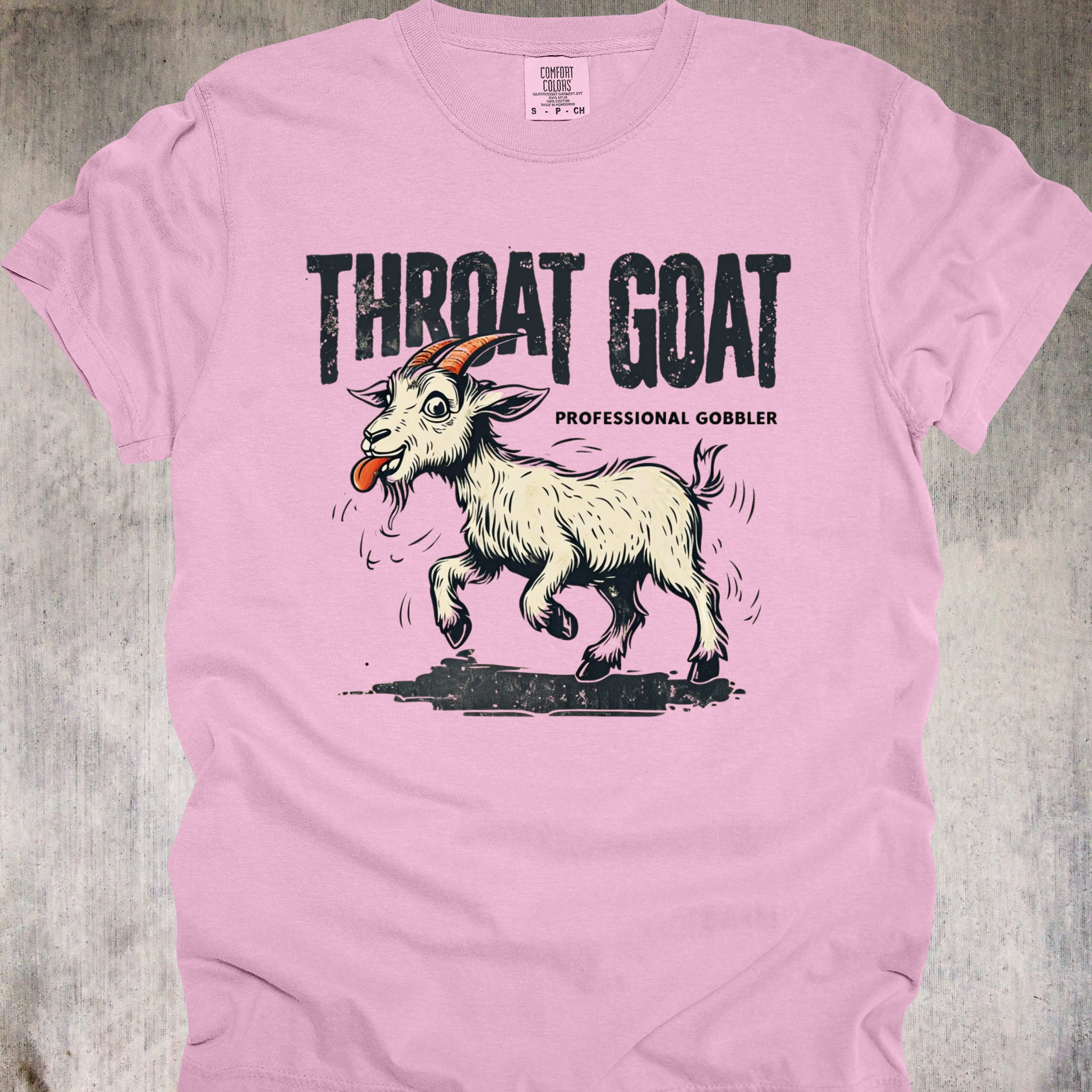 'Throat Goat' - Unisex T-Shirt - For Goat Enthusiasts Everywhere