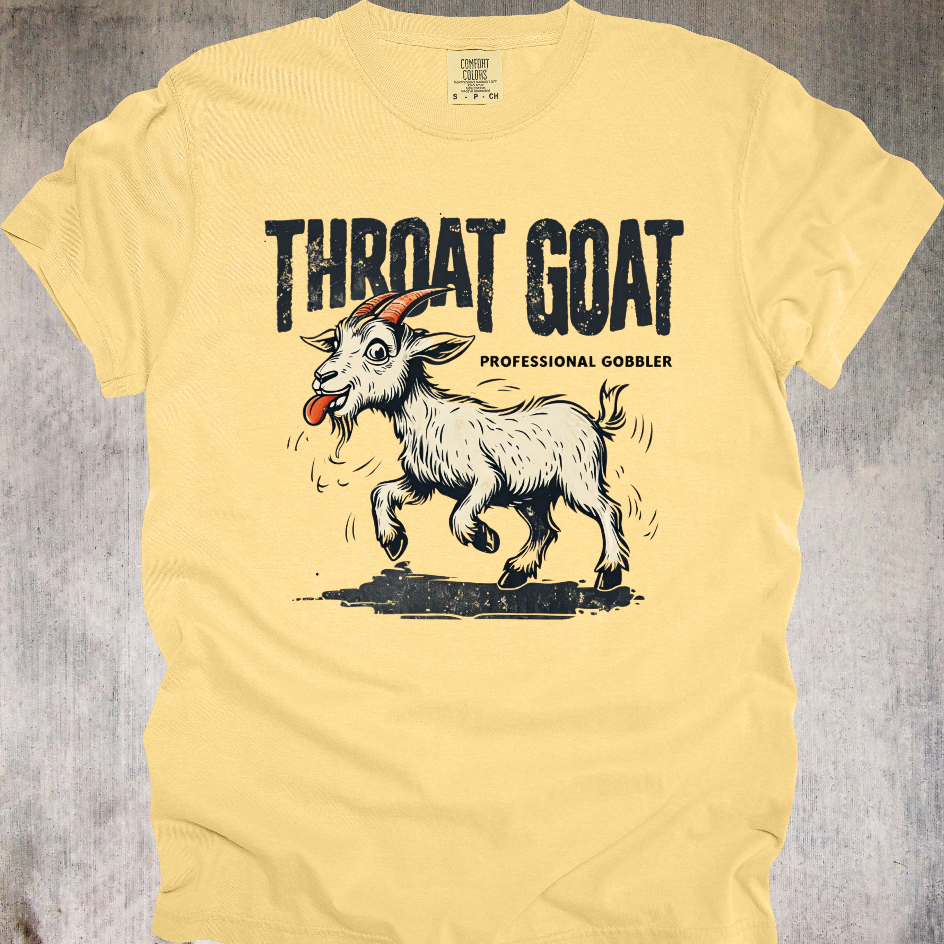 'Throat Goat' - Unisex T-Shirt - For Goat Enthusiasts Everywhere