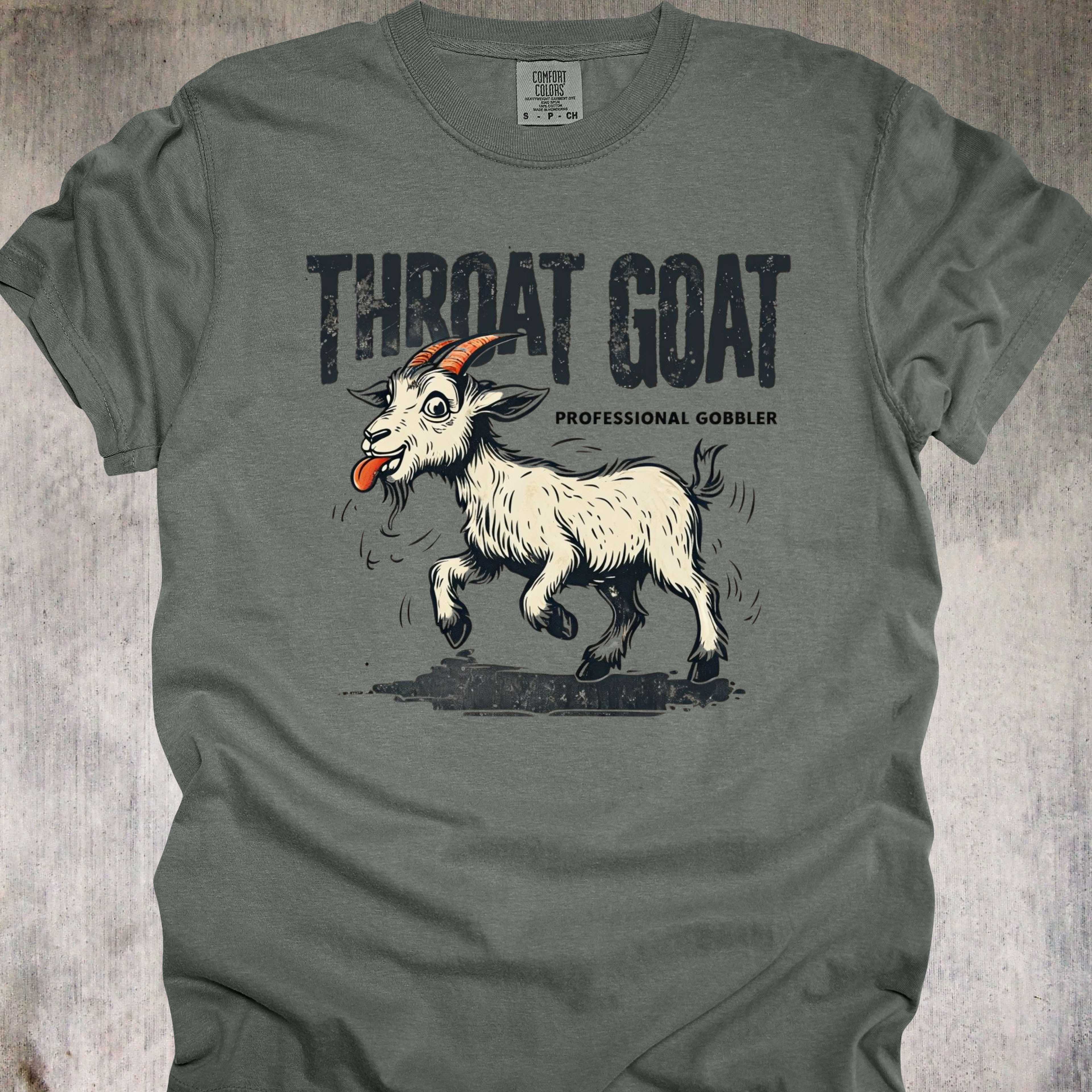 'Throat Goat' - Unisex T-Shirt - For Goat Enthusiasts Everywhere