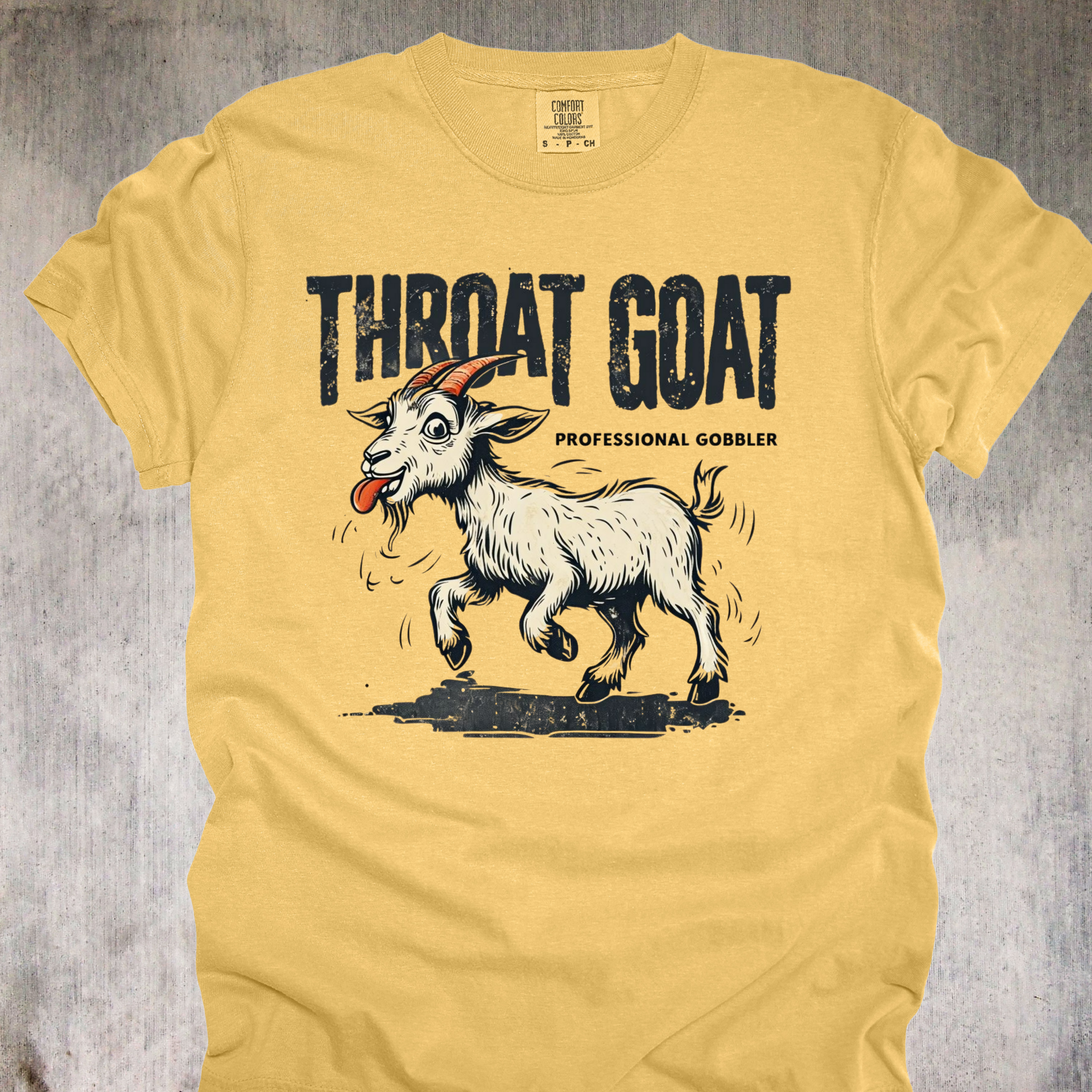 'Throat Goat' - Unisex T-Shirt - For Goat Enthusiasts Everywhere