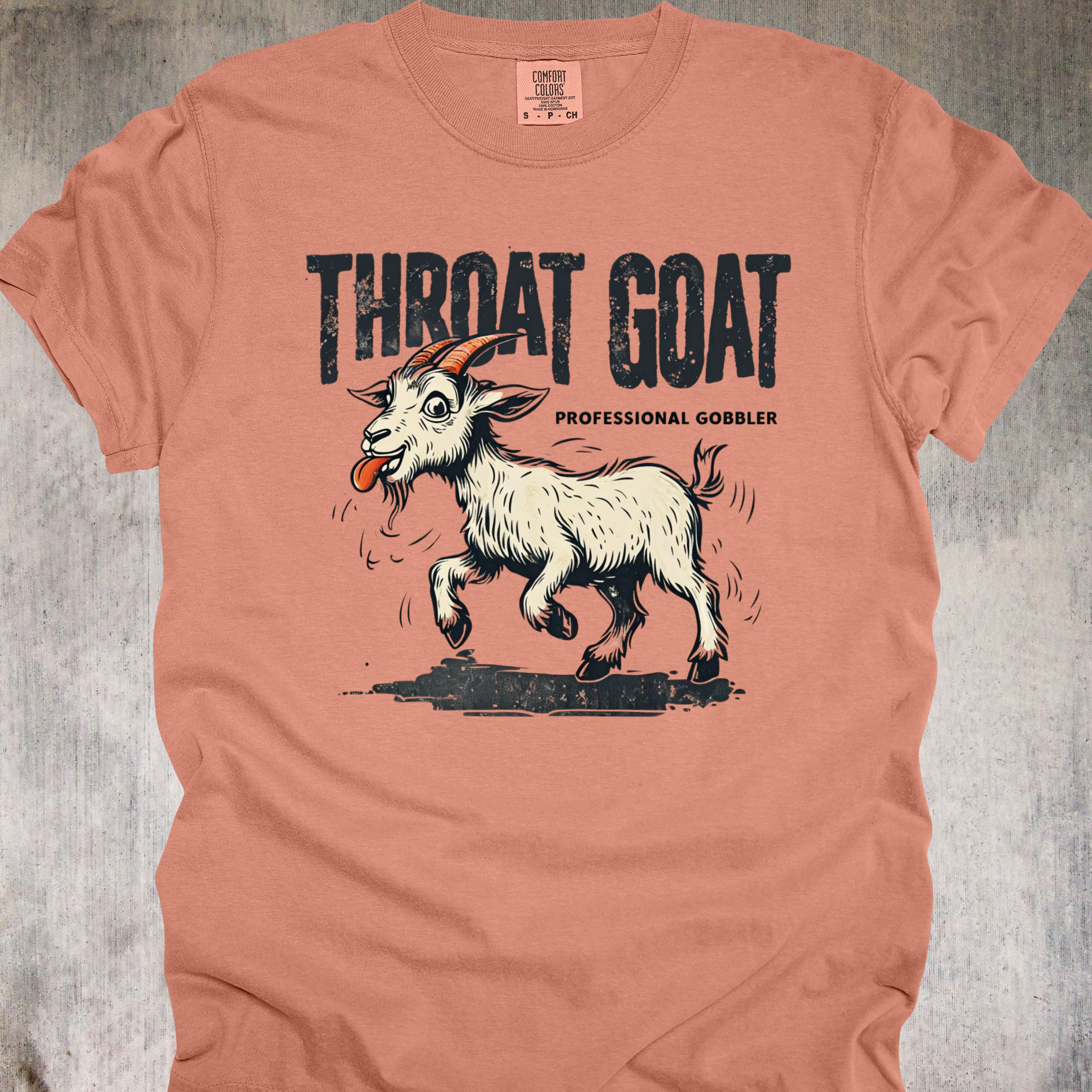 'Throat Goat' - Unisex T-Shirt - For Goat Enthusiasts Everywhere