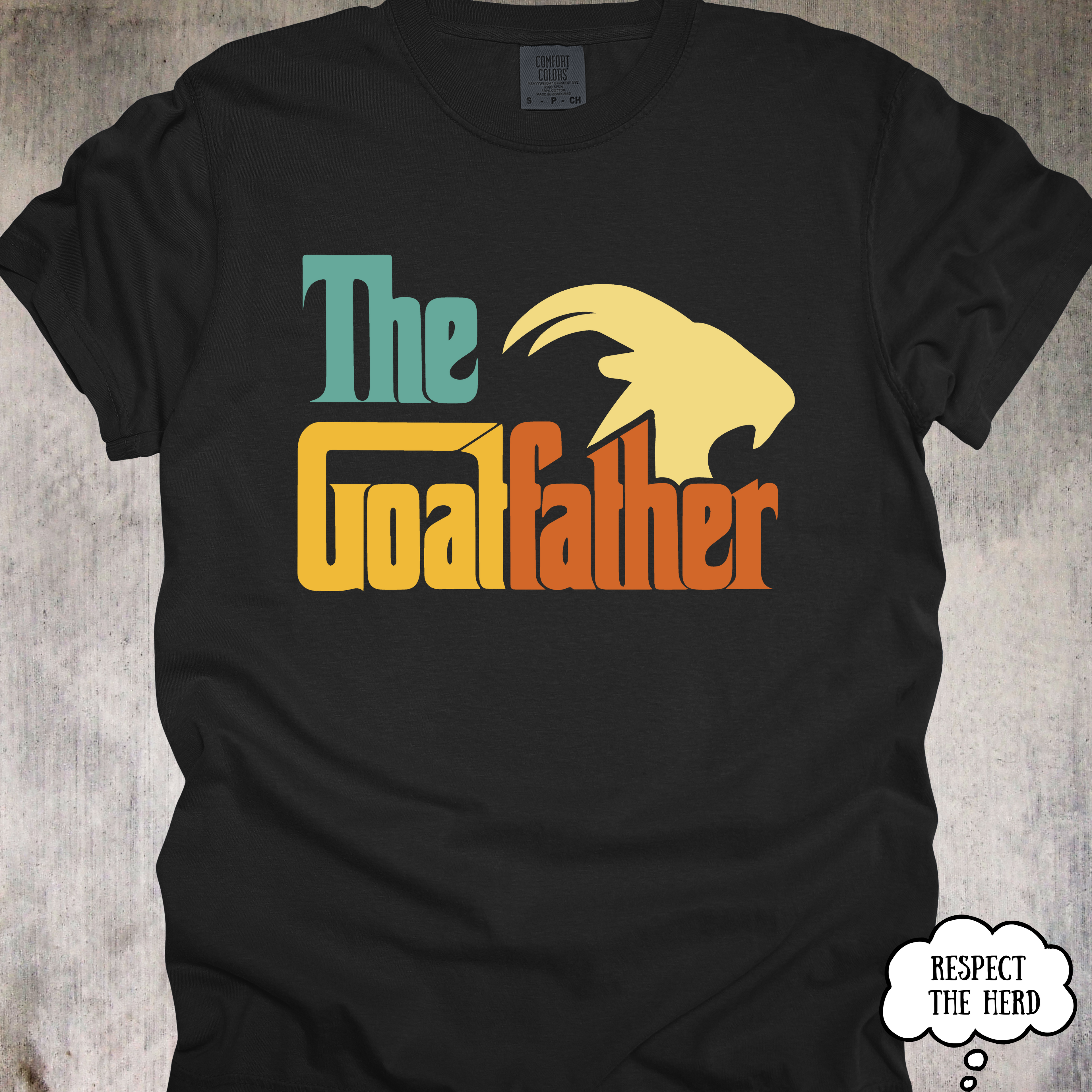 'The GoatFather'- Unisex T-Shirt - Respect The Herd