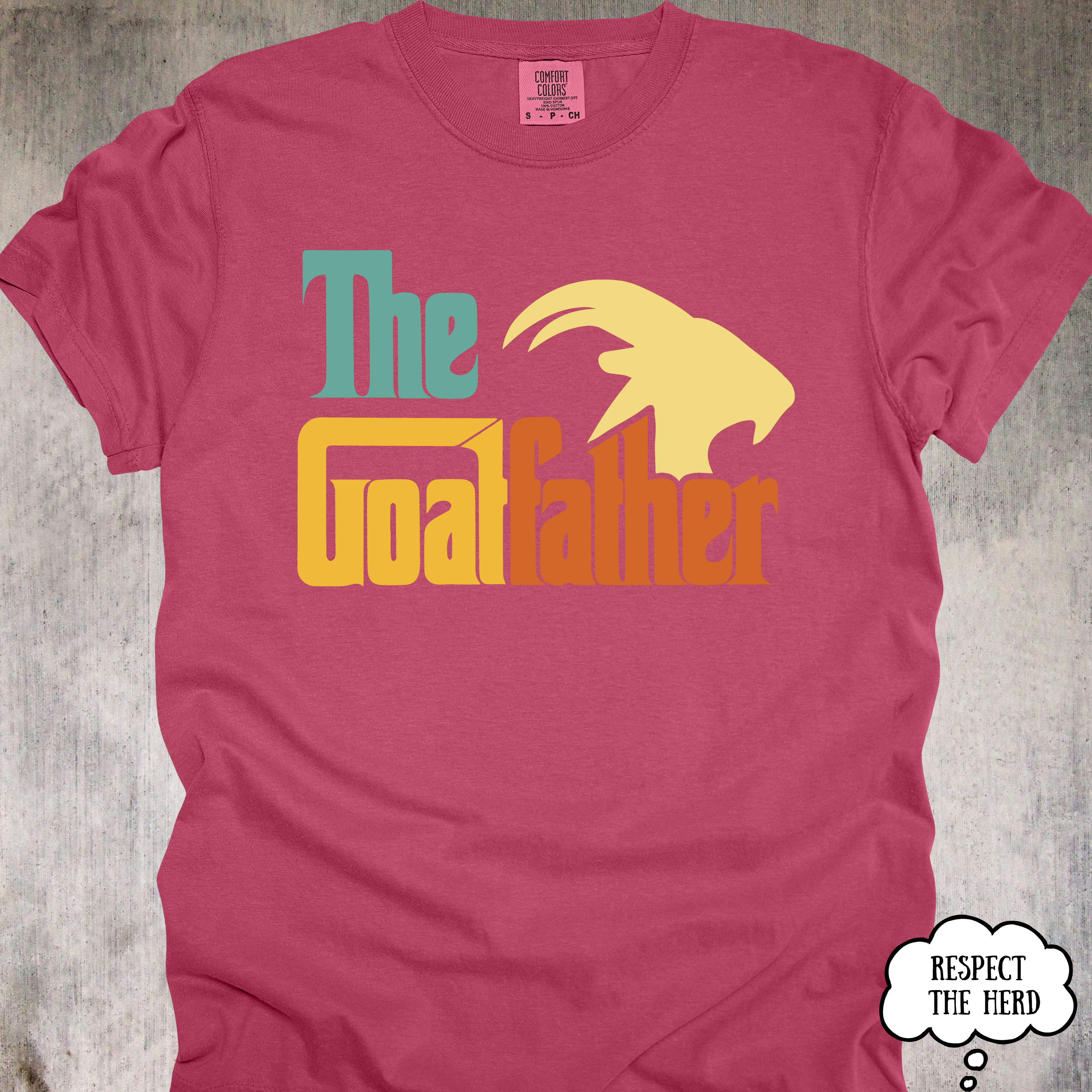 'The GoatFather'- Unisex T-Shirt - Respect The Herd