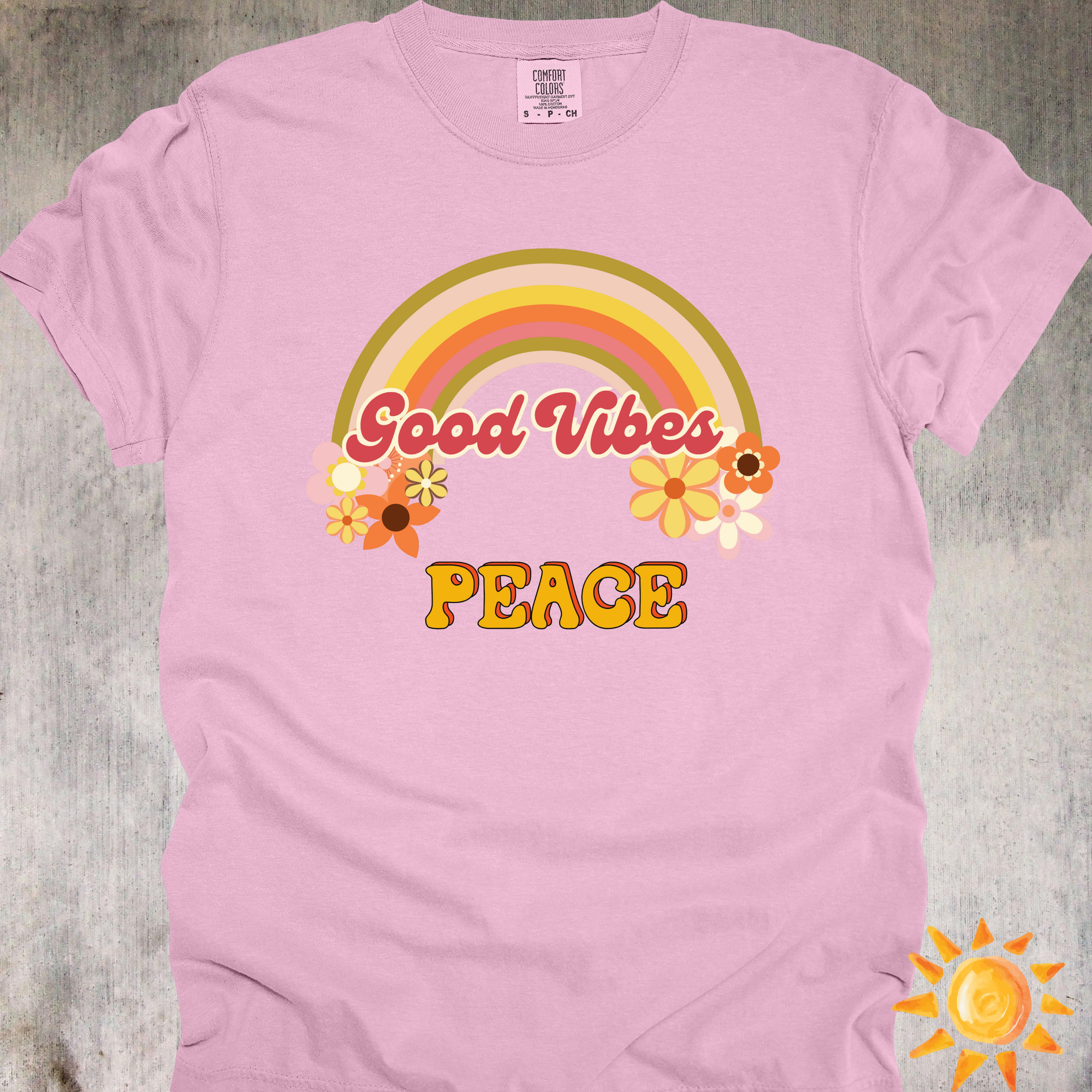 'Good Vibes, Peace' Unisex T-Shirt Because Happy Vibes Look Amazing On you!