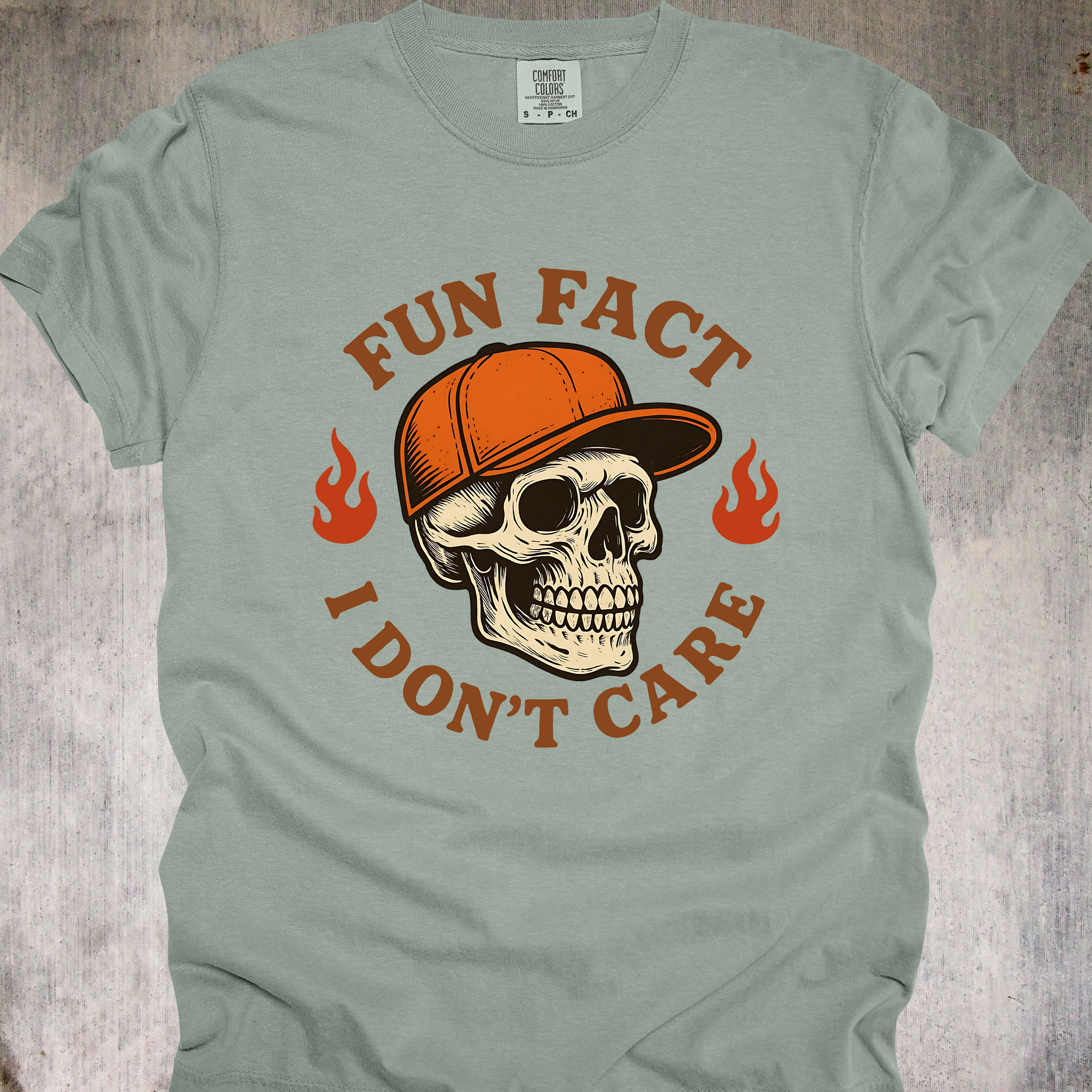 'Funfact, I Don't Care' - Unisex T-Shirt - When What You're Wearing Matches Your Feelings!