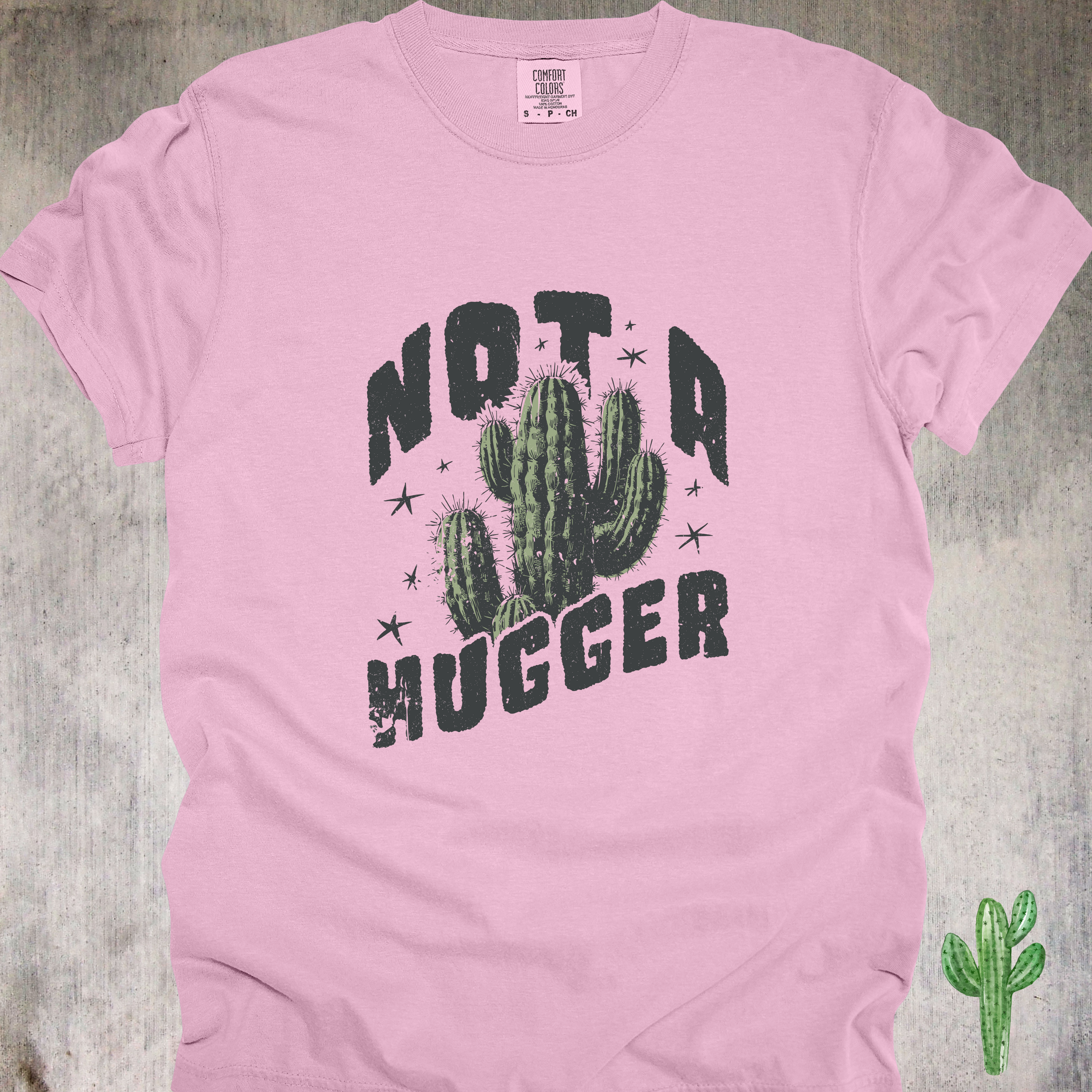 'Not A Hugger' - Unisex T-Shirt - Let Your Shirt Draw Those Boundries