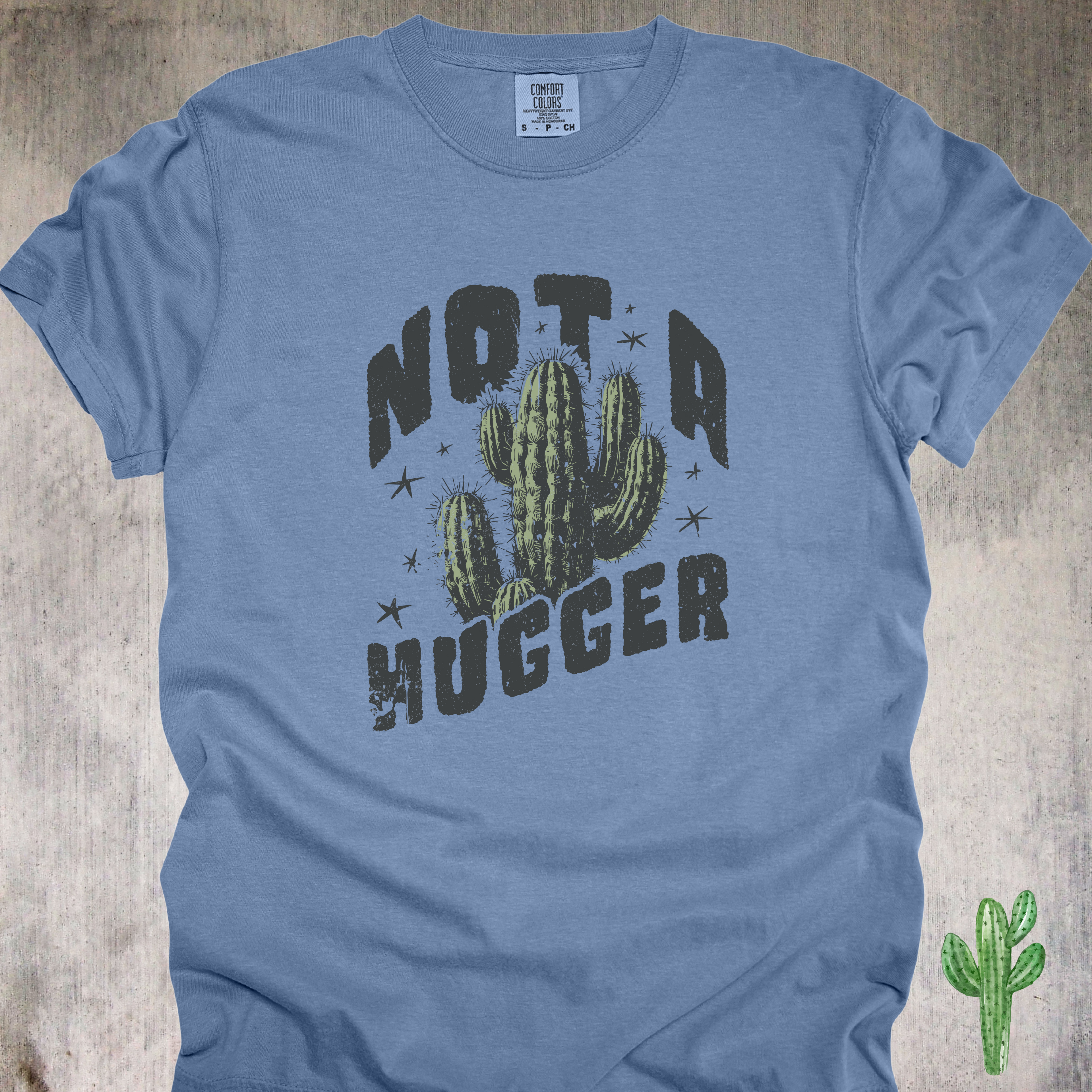 'Not A Hugger' - Unisex T-Shirt - Let Your Shirt Draw Those Boundries