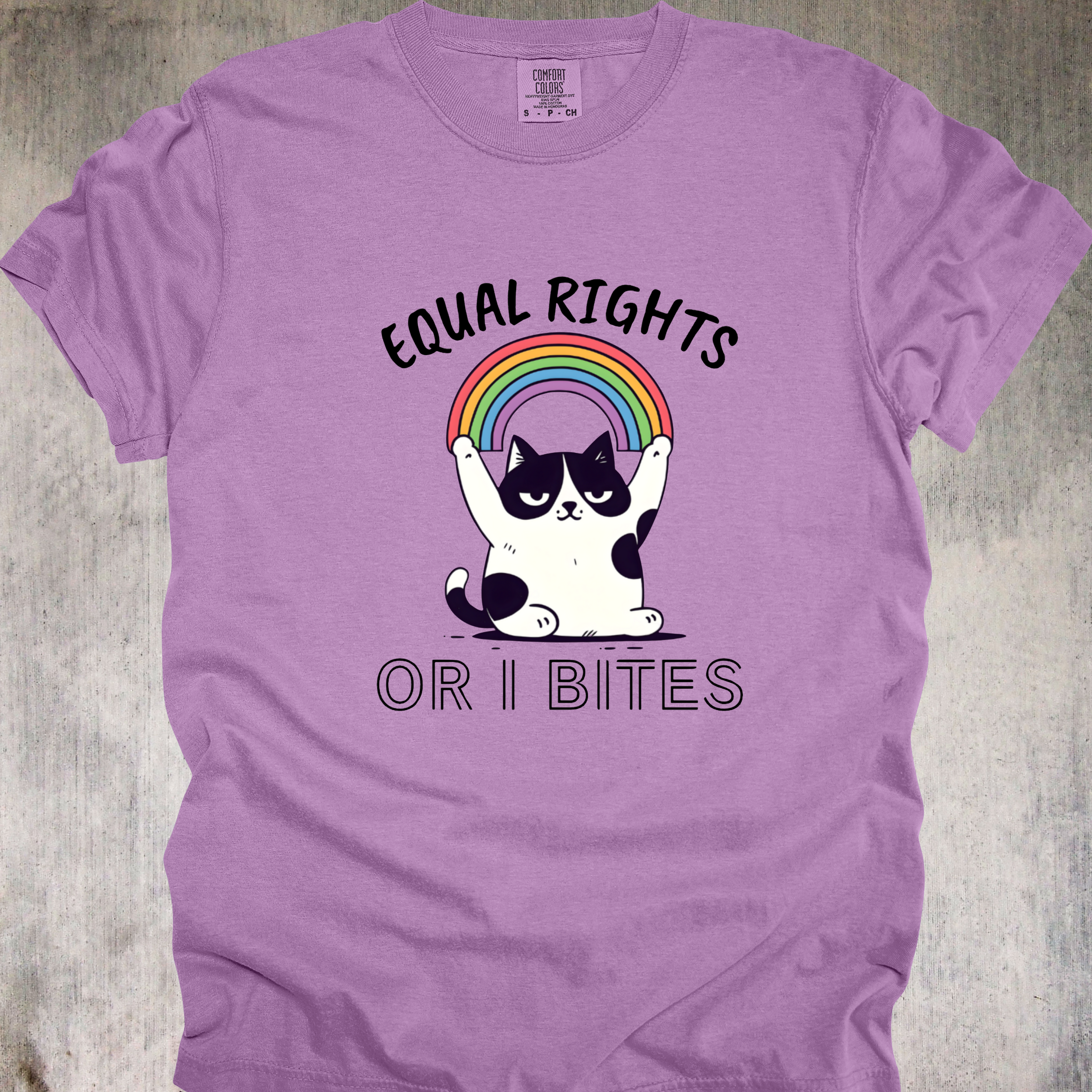 'Equal Rights Or I Bites' - Unisex T-Shirt - Stand Up For Whats Right - Wear Your Values