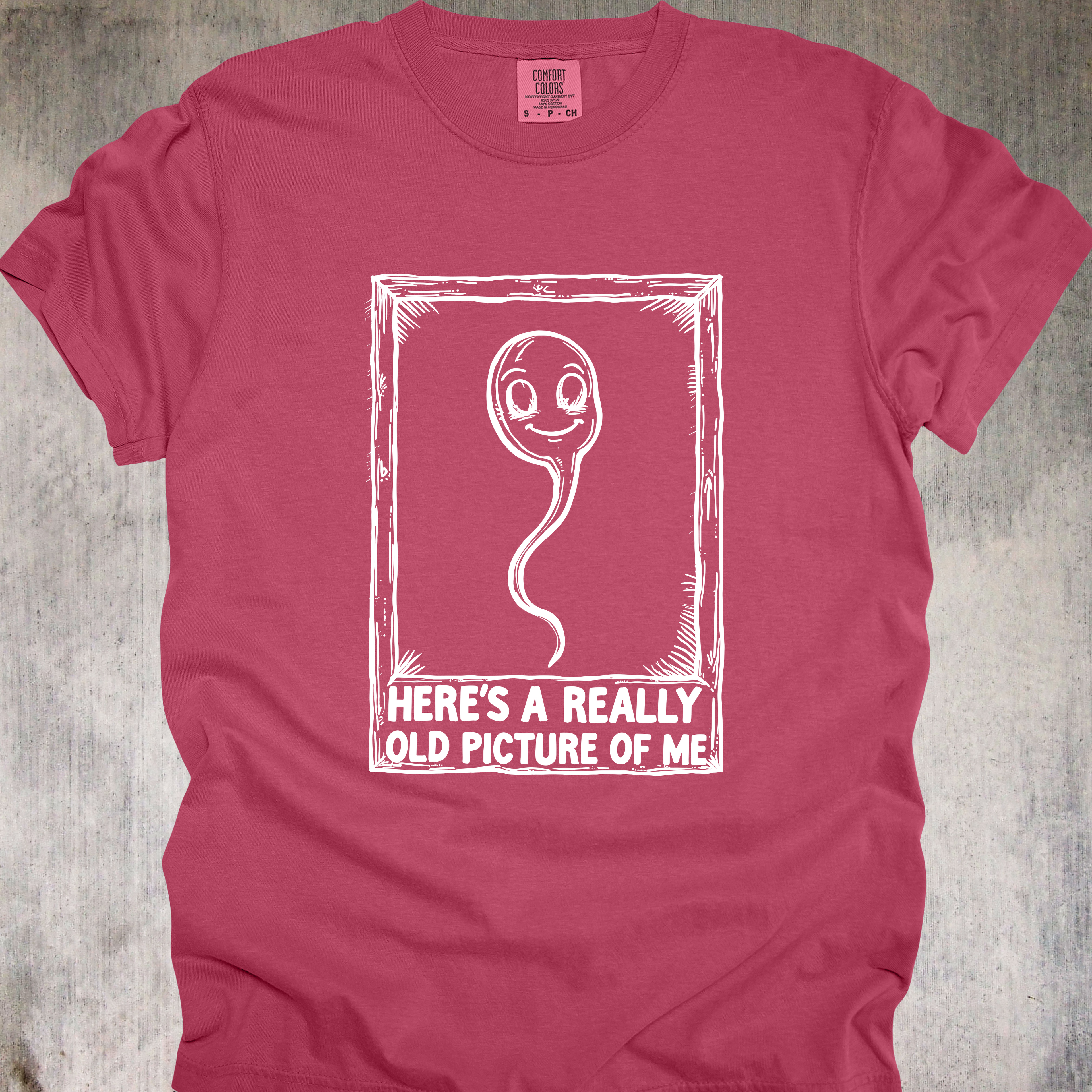 'Here's A Really Old Picture Of Me' - Unisex T-Shirt - For Those Who Swam Strong And Dodged Millions