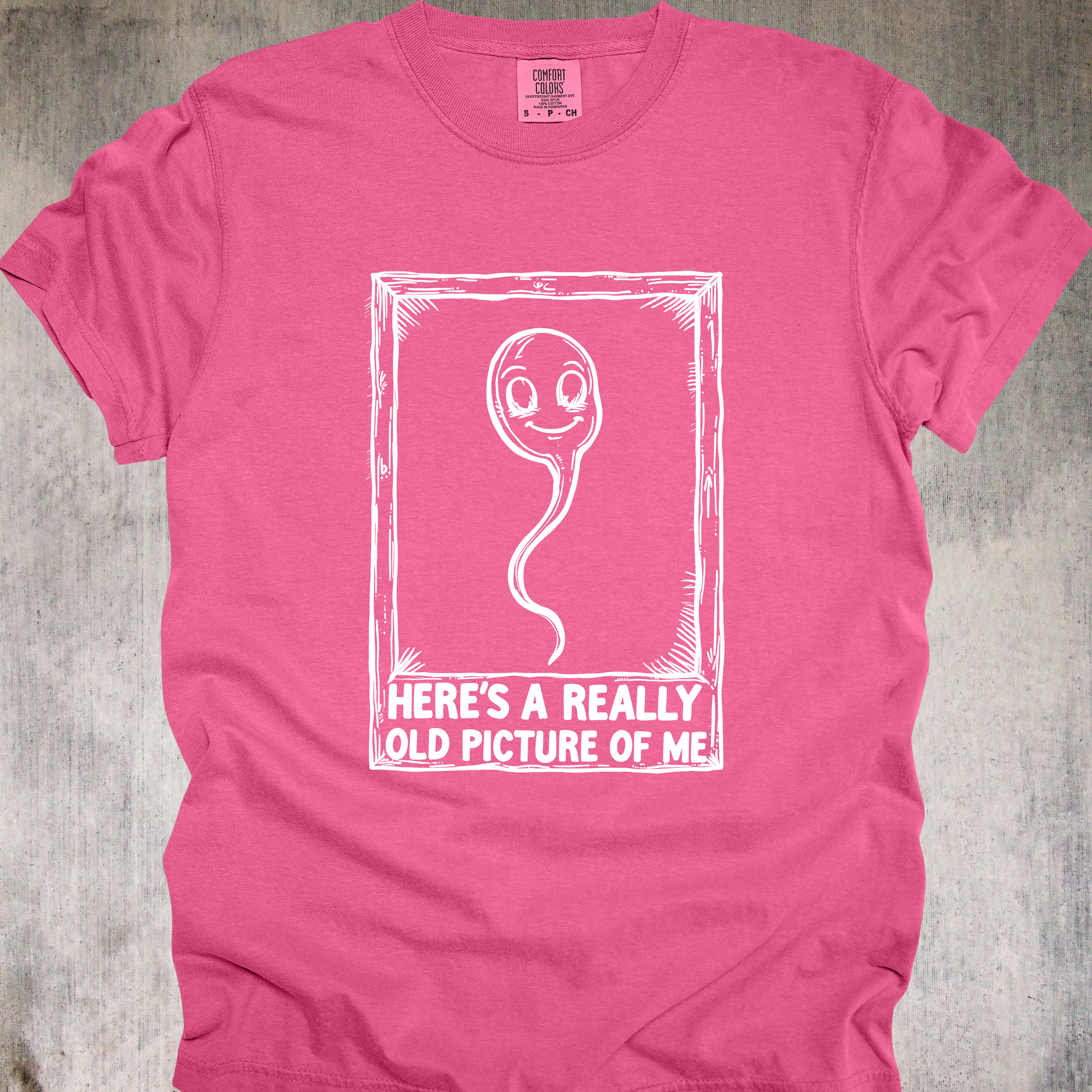 'Here's A Really Old Picture Of Me' - Unisex T-Shirt - For Those Who Swam Strong And Dodged Millions