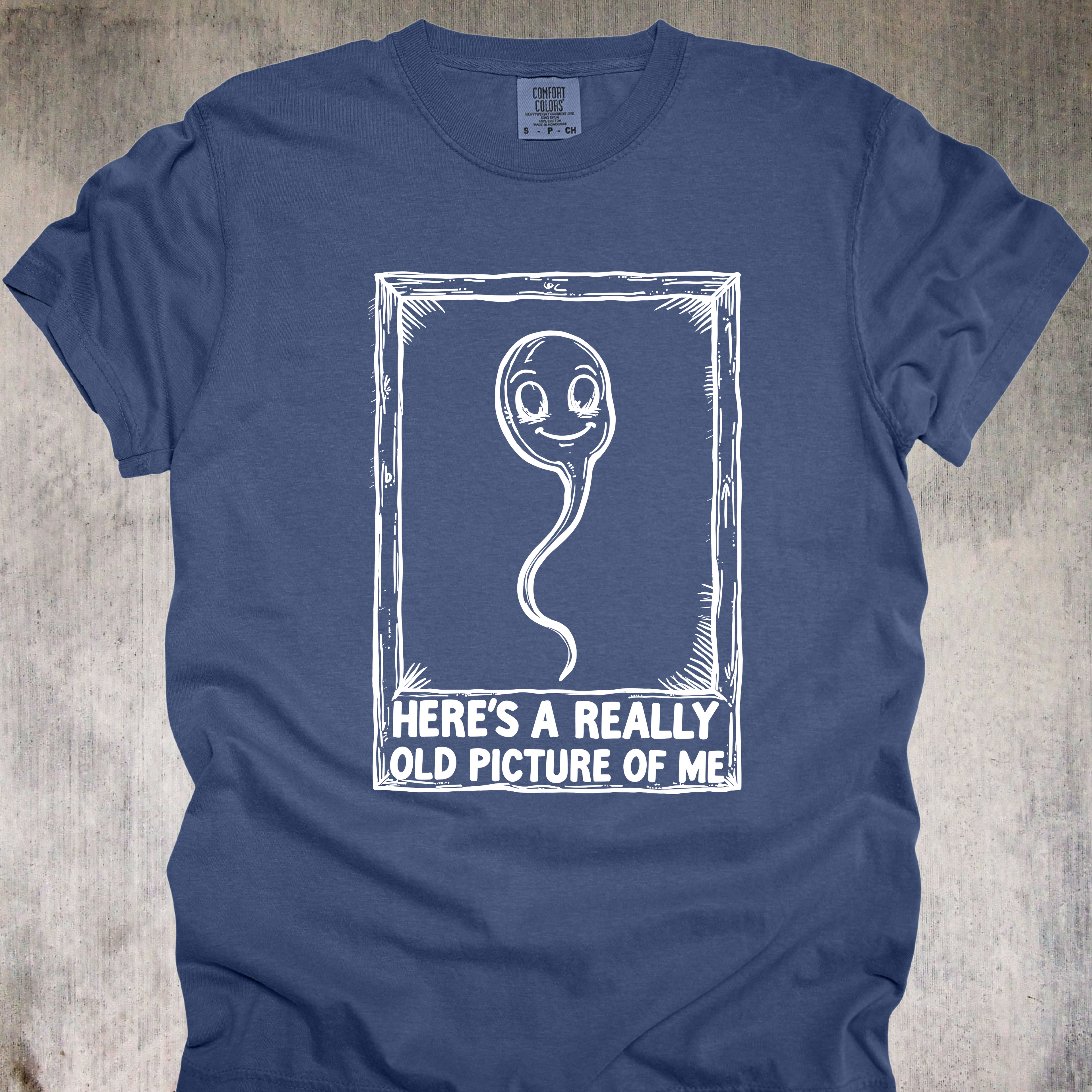 'Here's A Really Old Picture Of Me' - Unisex T-Shirt - For Those Who Swam Strong And Dodged Millions