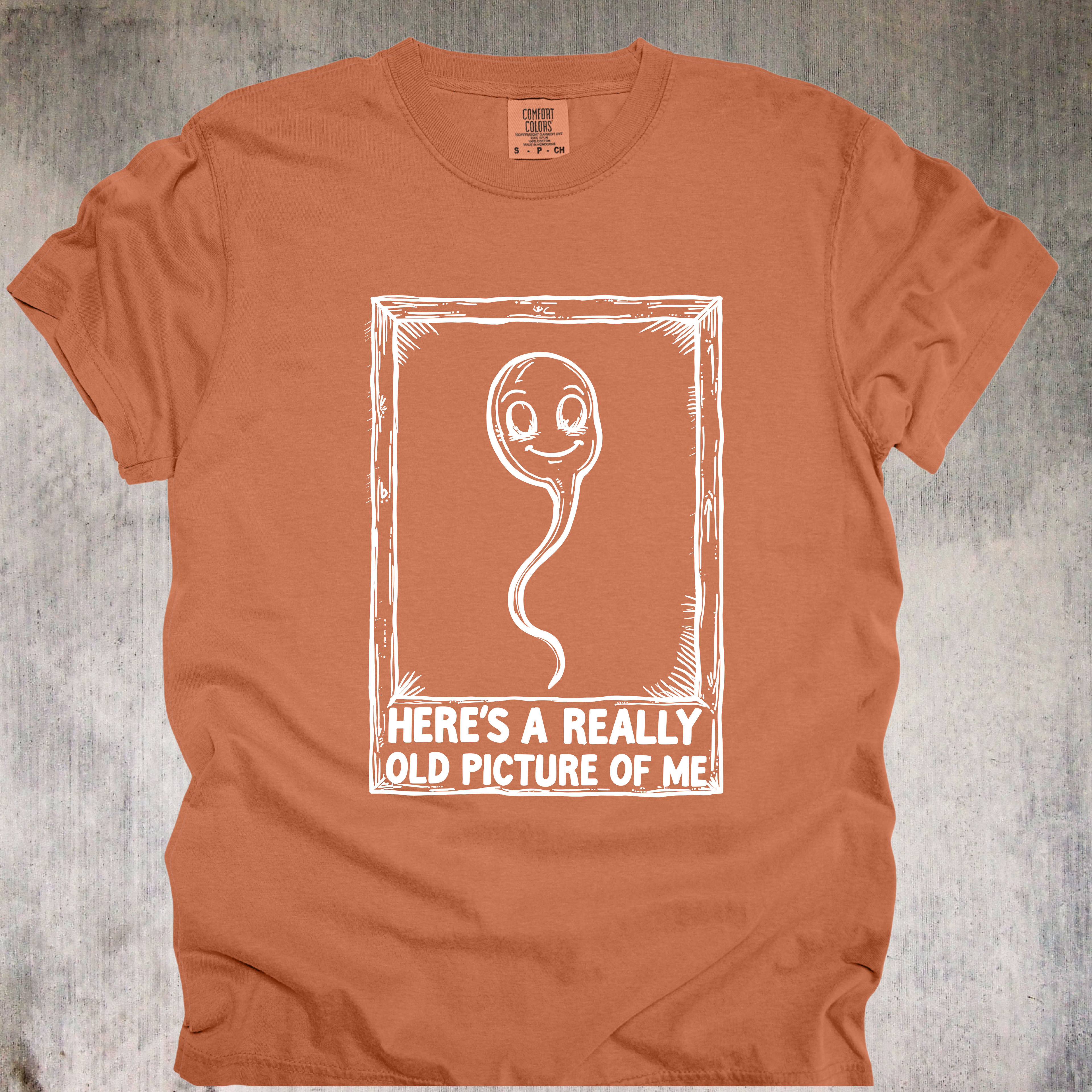 'Here's A Really Old Picture Of Me' - Unisex T-Shirt - For Those Who Swam Strong And Dodged Millions