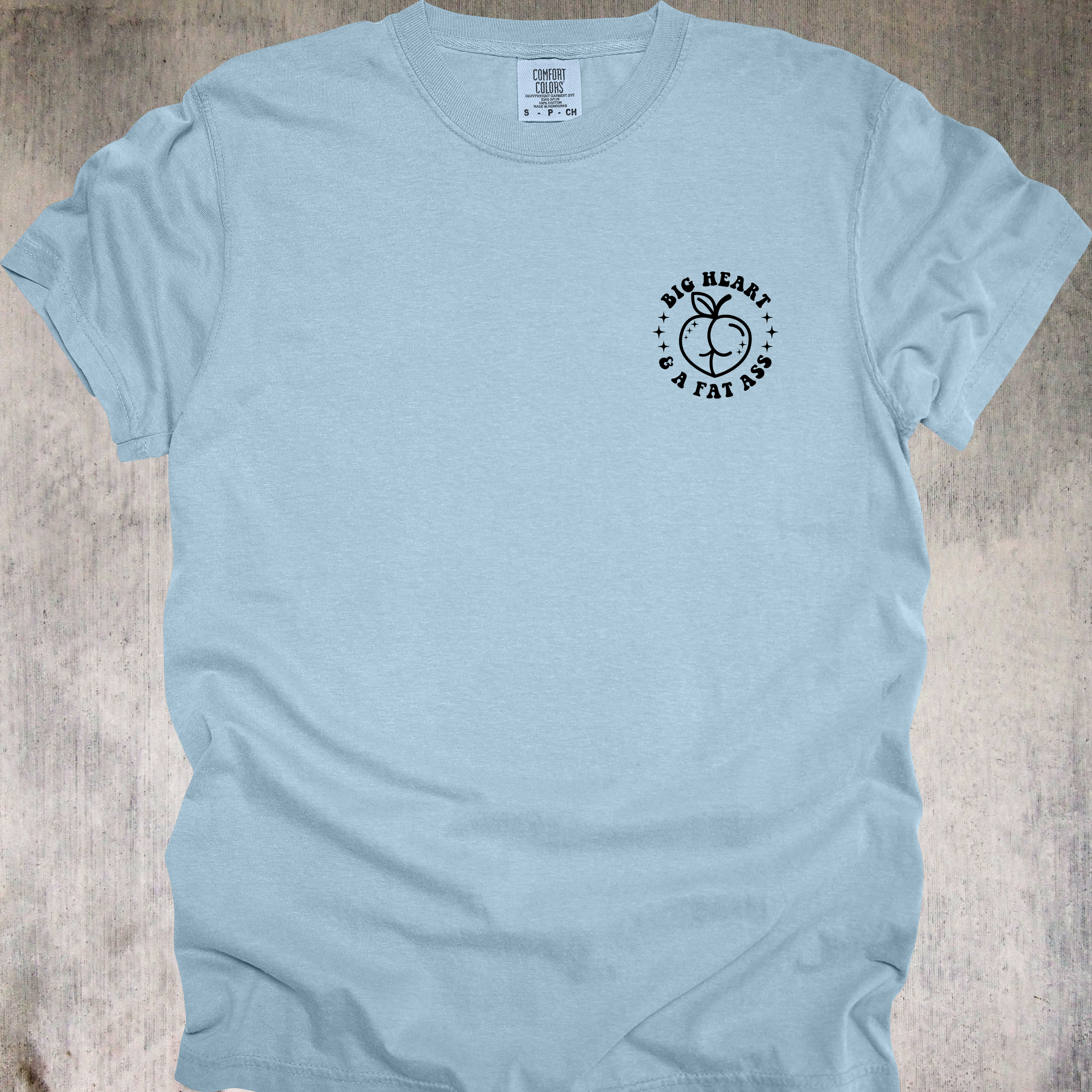 'AS THE PROUD OWNER OF A BIG HEART & A FAT ASS MY LIFE SHOULD NOT BE THIS HARD' - Unisex T-Shirt - Don't Let The Universe Throw Shade On You