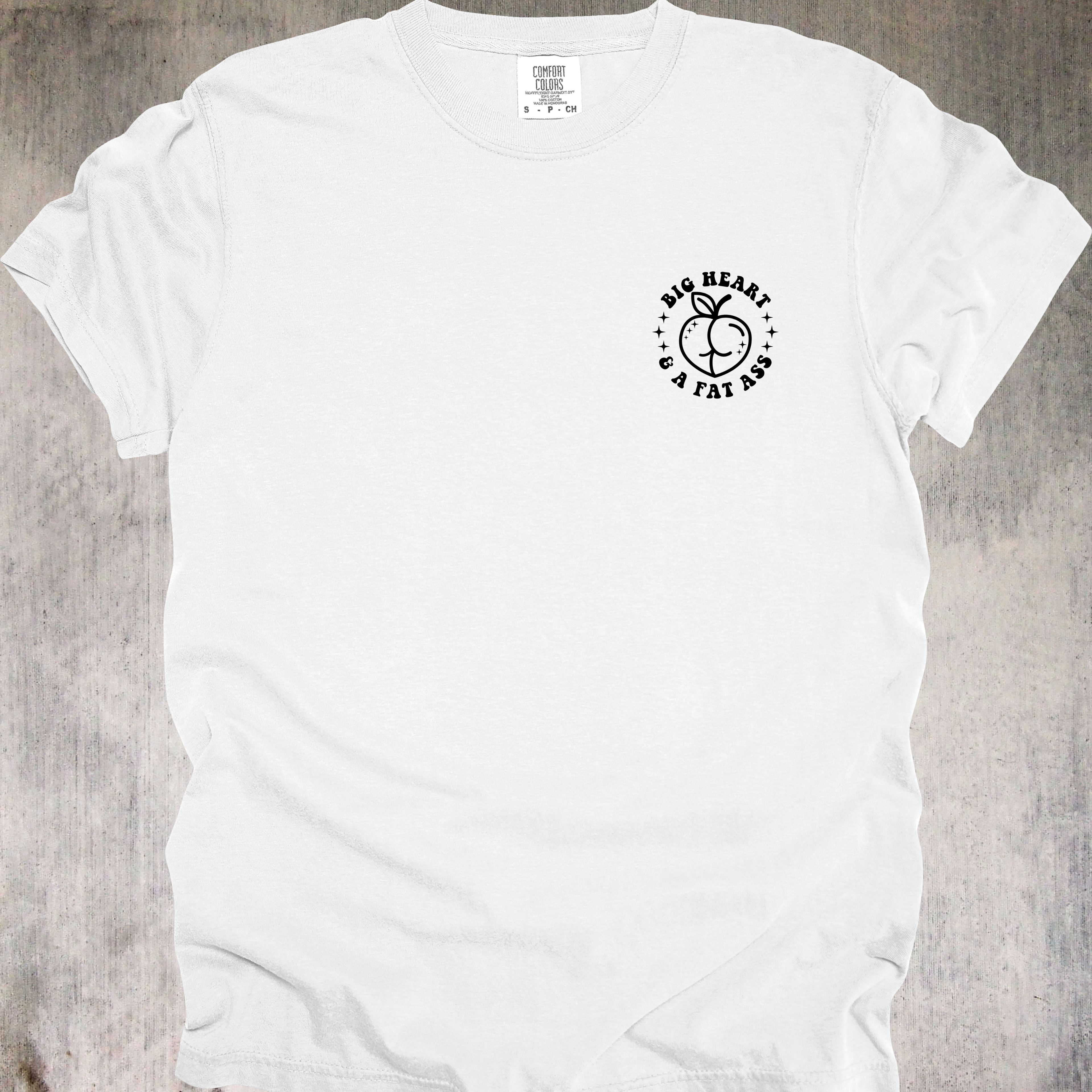 'AS THE PROUD OWNER OF A BIG HEART & A FAT ASS MY LIFE SHOULD NOT BE THIS HARD' - Unisex T-Shirt - Don't Let The Universe Throw Shade On You