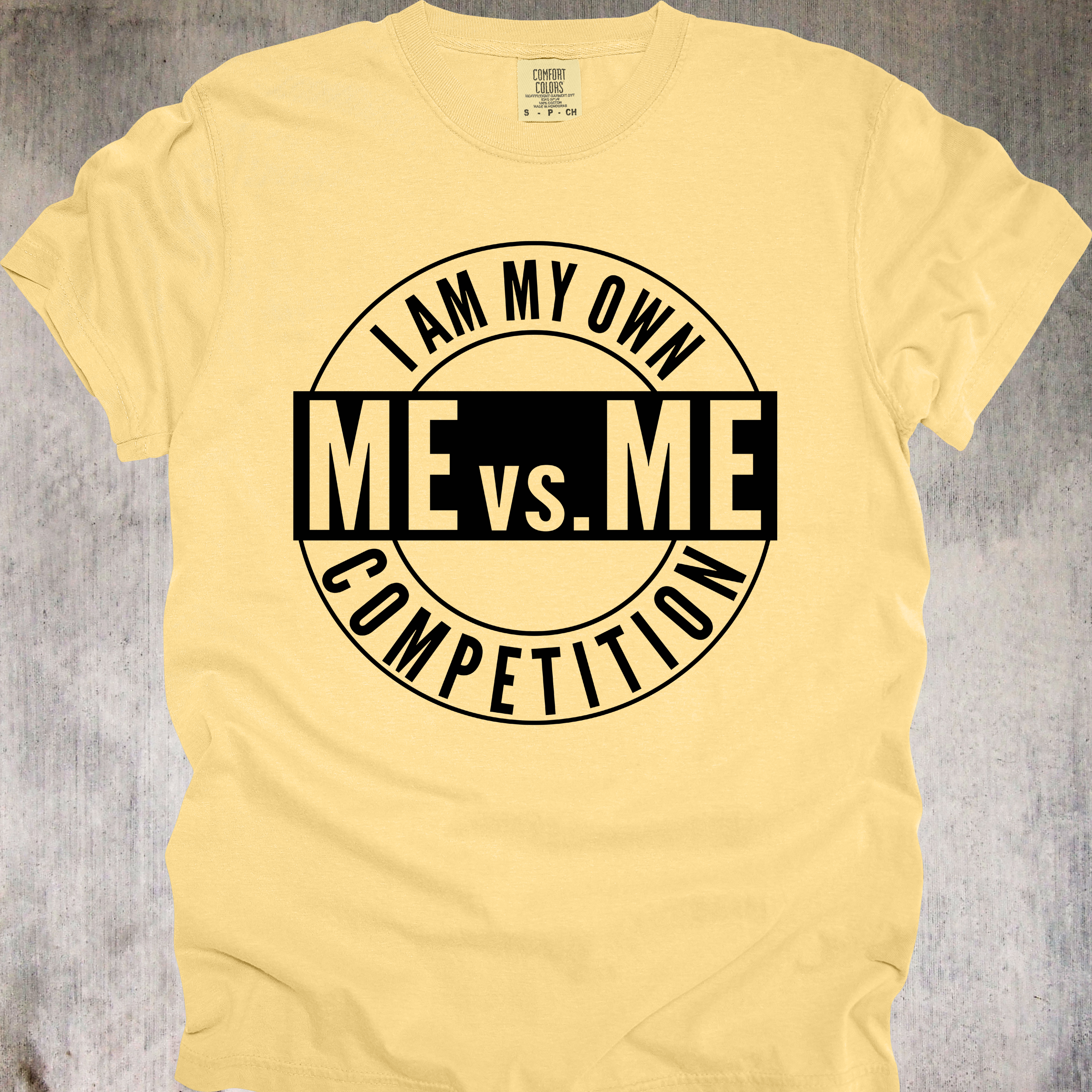 'I Am My Own Me vs. Me Competition' - Unisex T-Shirt - Main Character Energy: Internal Fight Club Edition