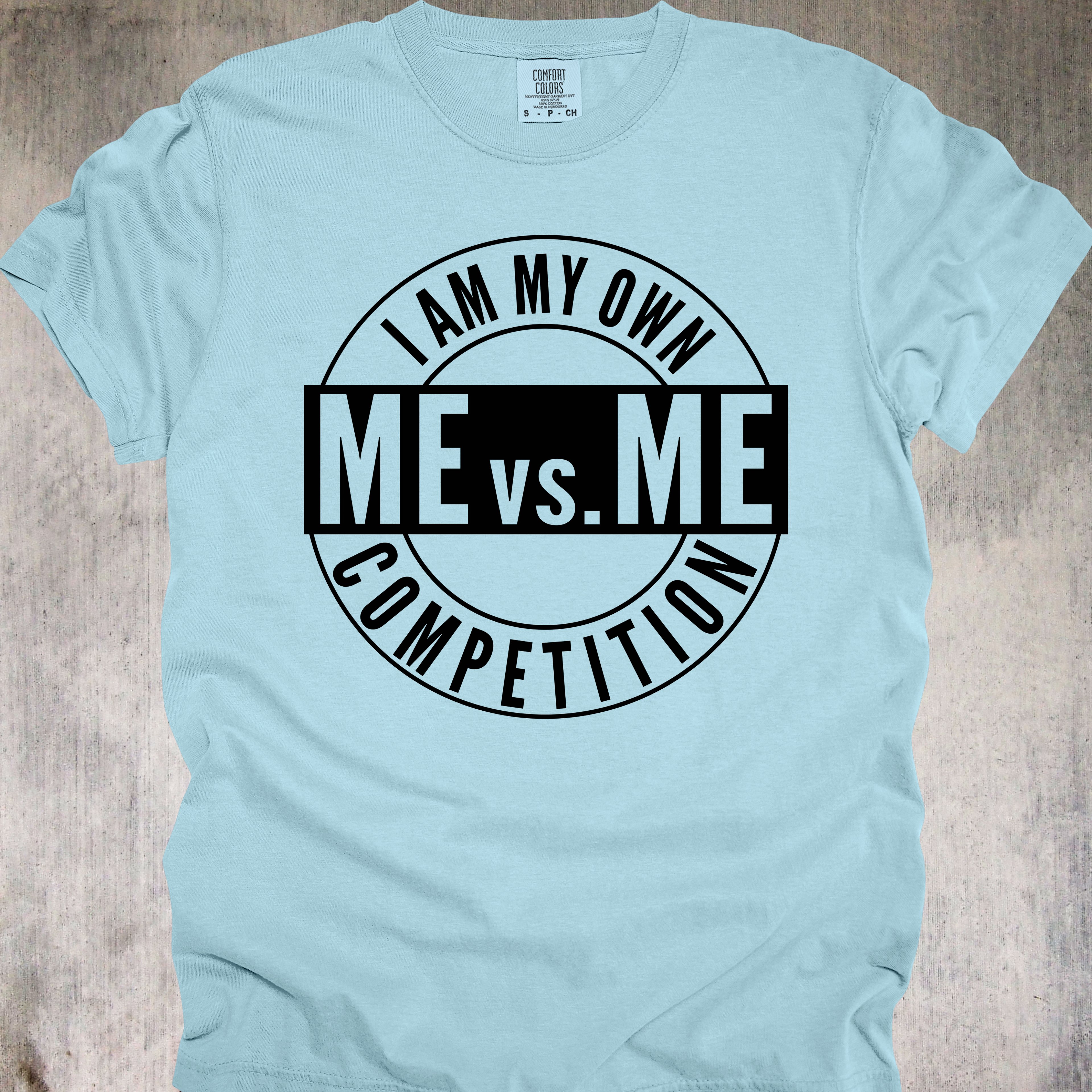 'I Am My Own Me vs. Me Competition' - Unisex T-Shirt - Main Character Energy: Internal Fight Club Edition