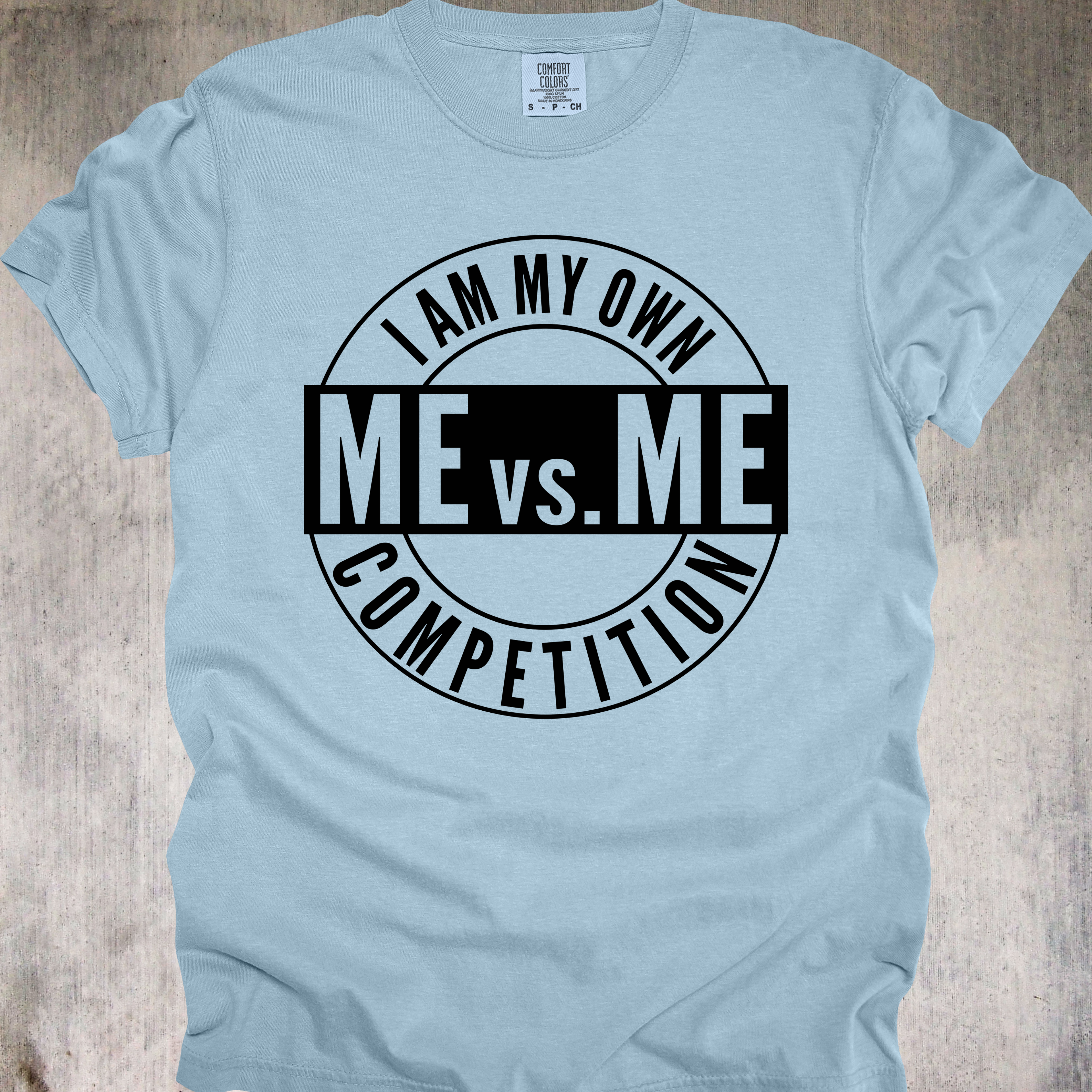 'I Am My Own Me vs. Me Competition' - Unisex T-Shirt - Main Character Energy: Internal Fight Club Edition
