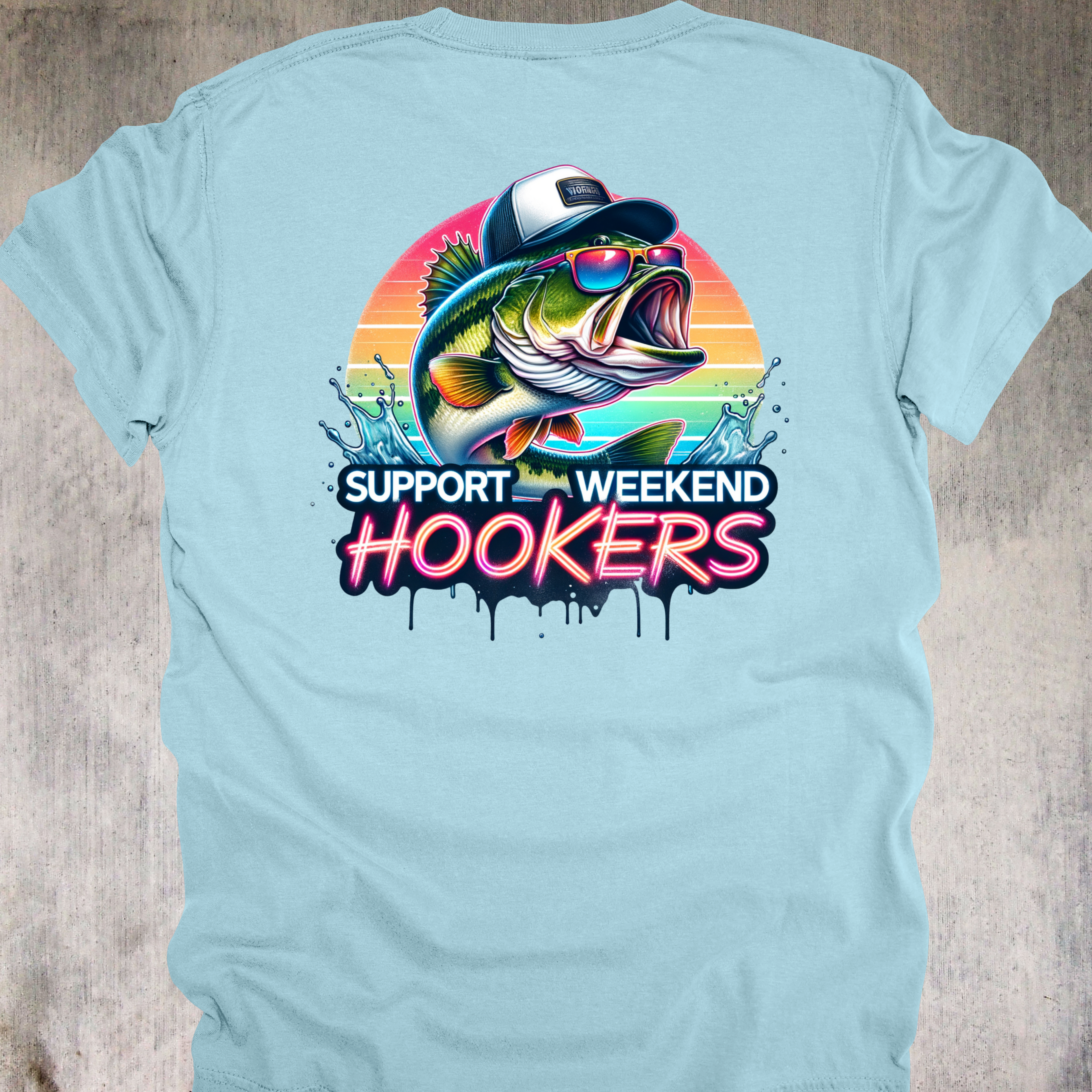 'Support Weekend Hookers' - Unisex T-Shirt - Boldly Support The Unsung Heroes Of The Lake