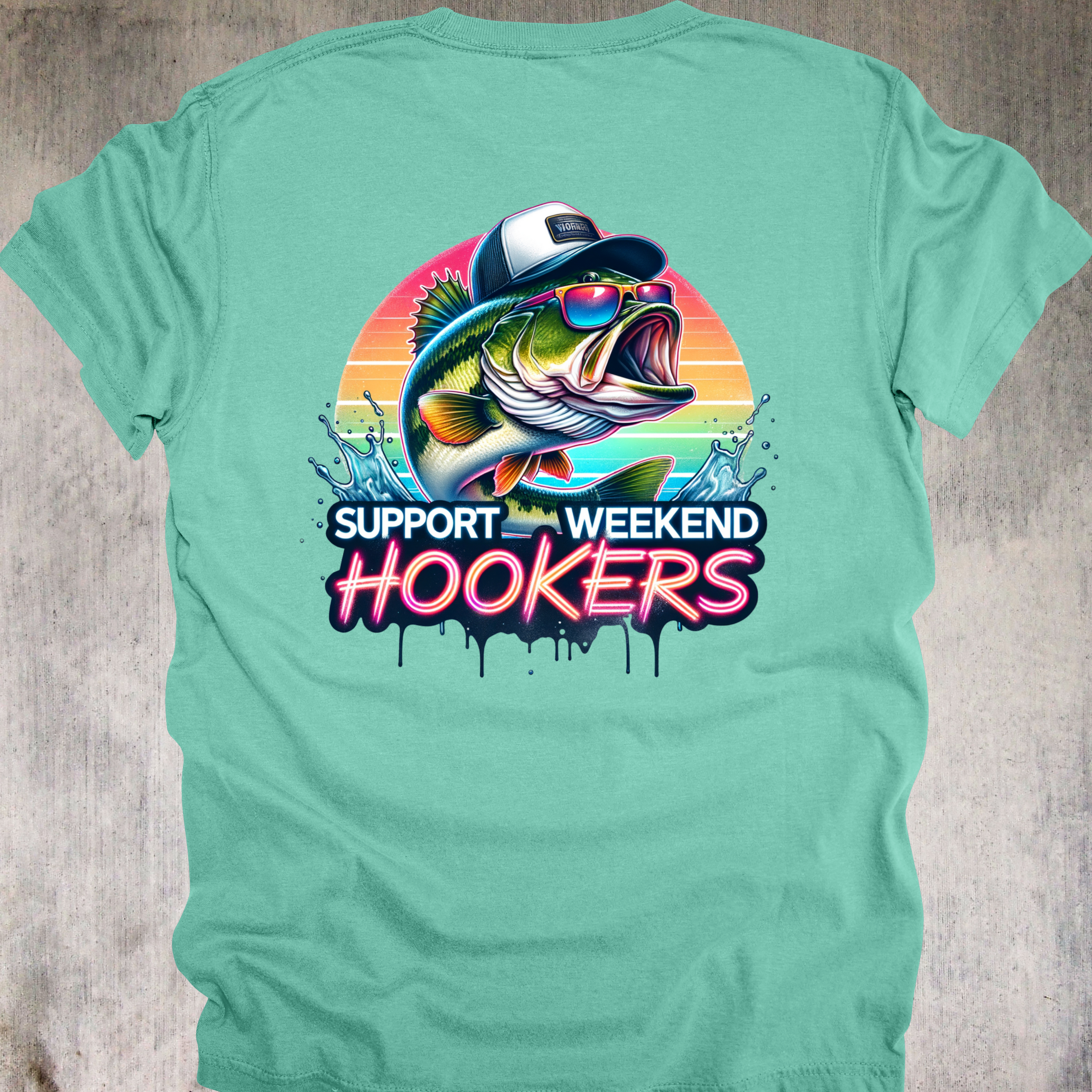 'Support Weekend Hookers' - Unisex T-Shirt - Boldly Support The Unsung Heroes Of The Lake