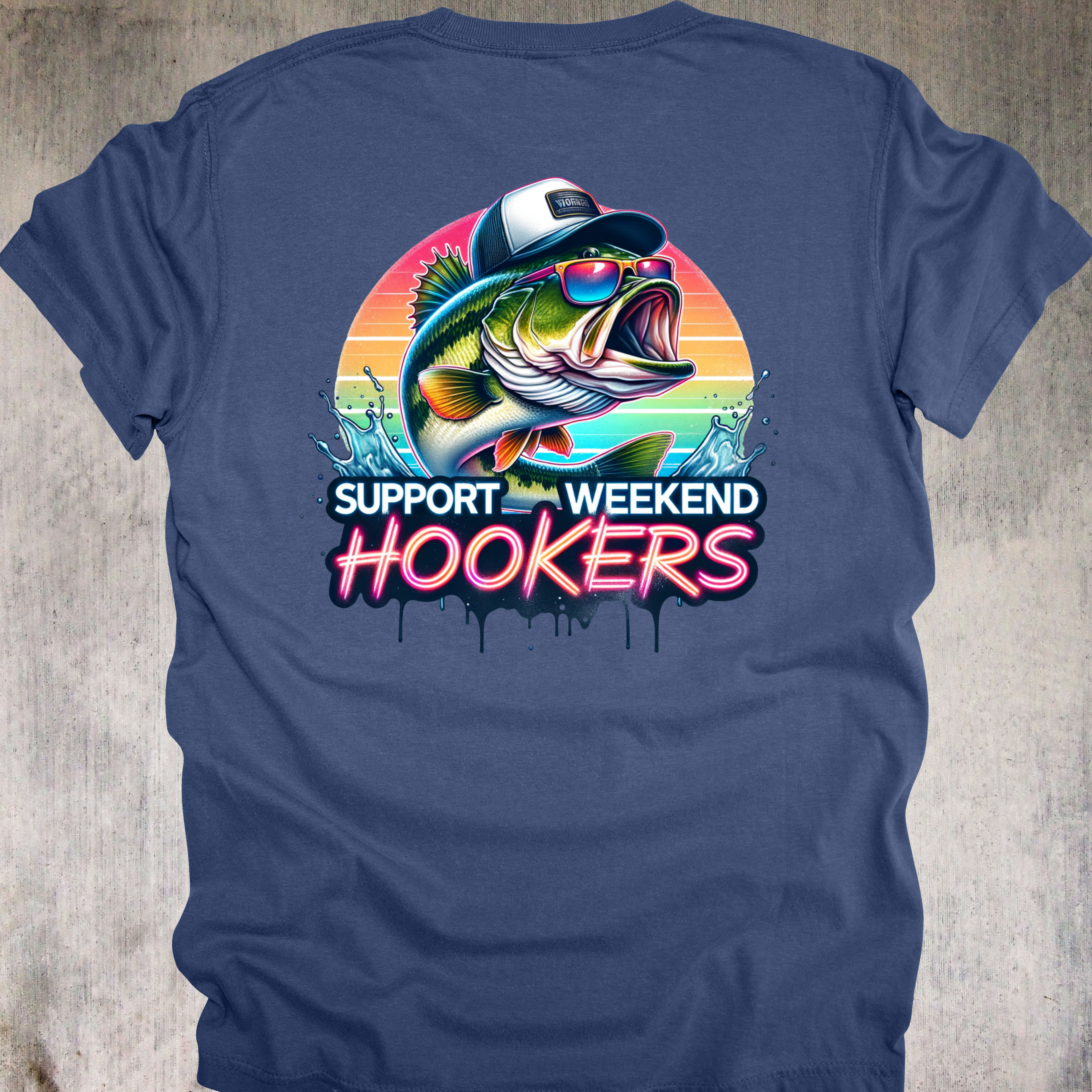 'Support Weekend Hookers' - Unisex T-Shirt - Boldly Support The Unsung Heroes Of The Lake