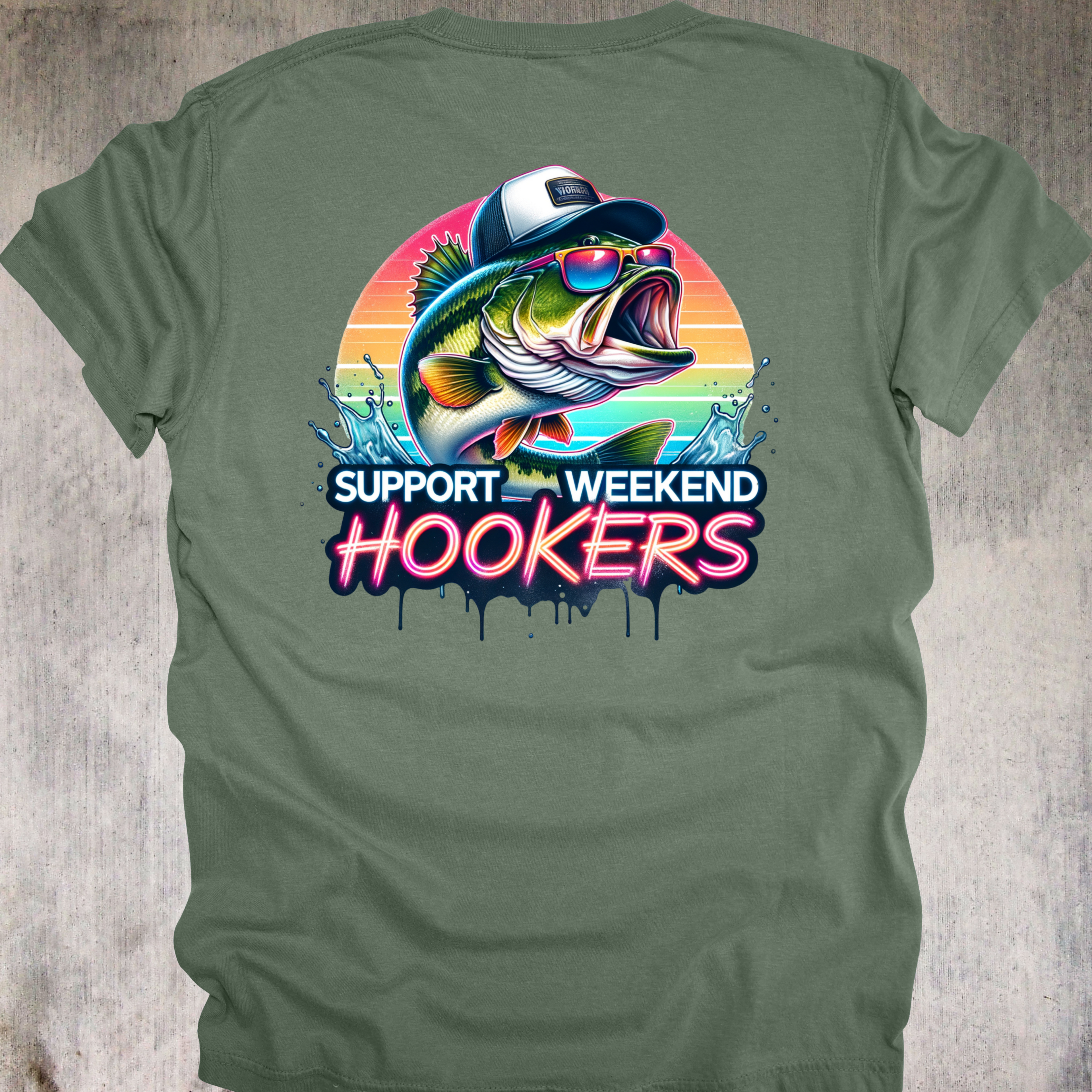 'Support Weekend Hookers' - Unisex T-Shirt - Boldly Support The Unsung Heroes Of The Lake