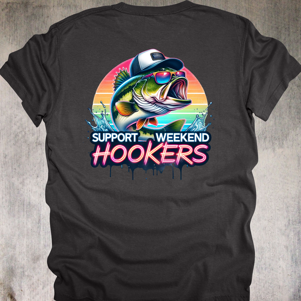 'Support Weekend Hookers' - Unisex T-Shirt - Boldly Support The Unsung Heroes Of The Lake