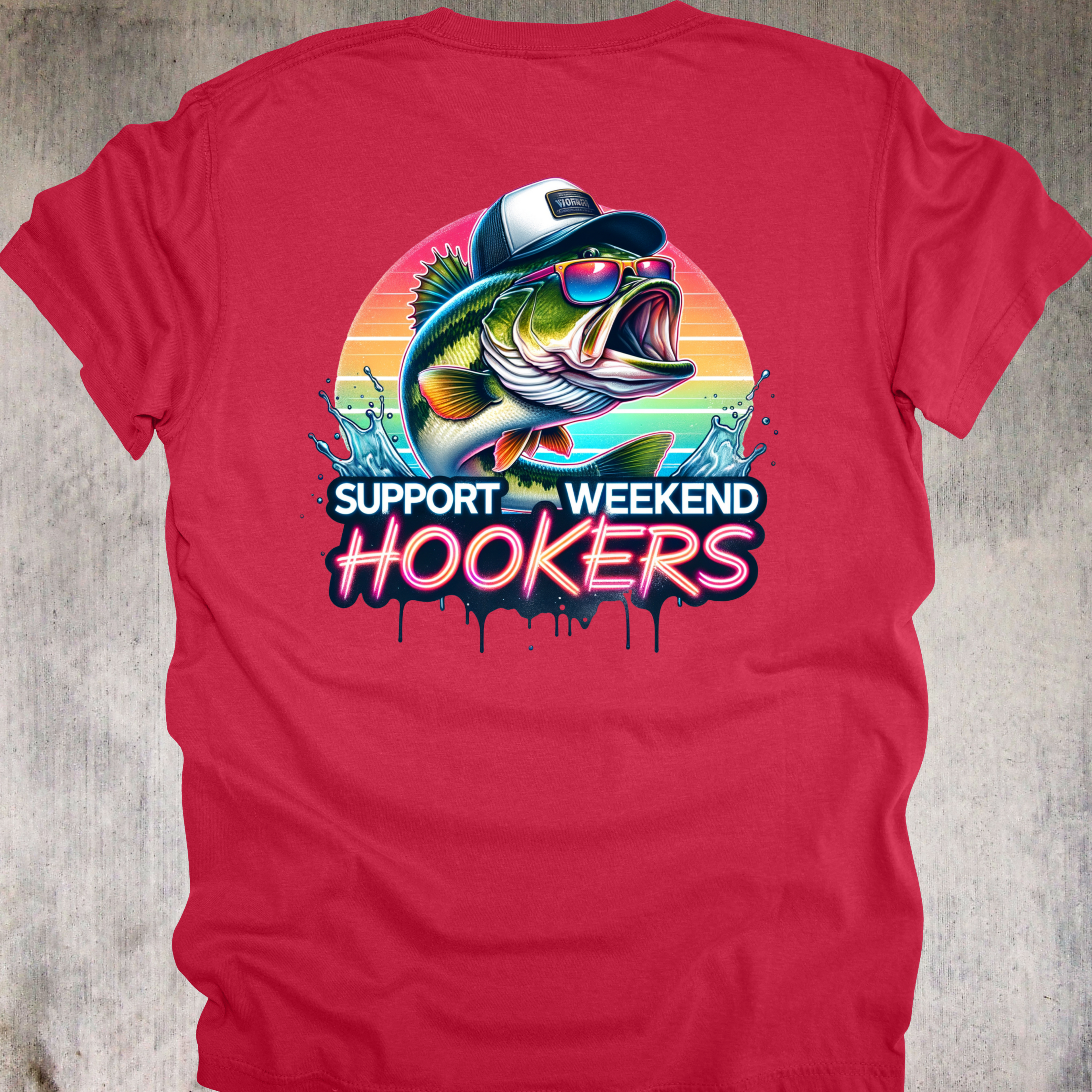 'Support Weekend Hookers' - Unisex T-Shirt - Boldly Support The Unsung Heroes Of The Lake
