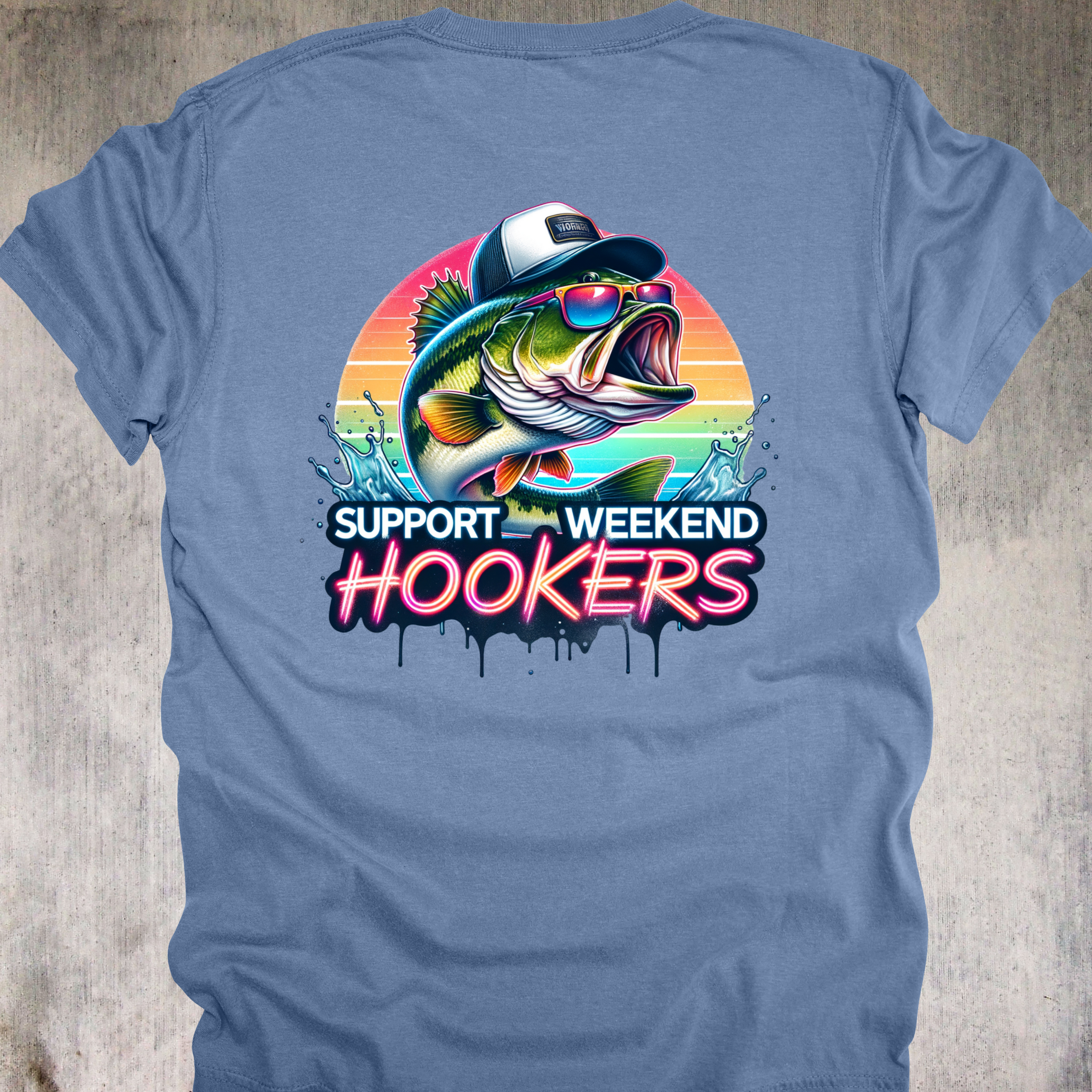 'Support Weekend Hookers' - Unisex T-Shirt - Boldly Support The Unsung Heroes Of The Lake