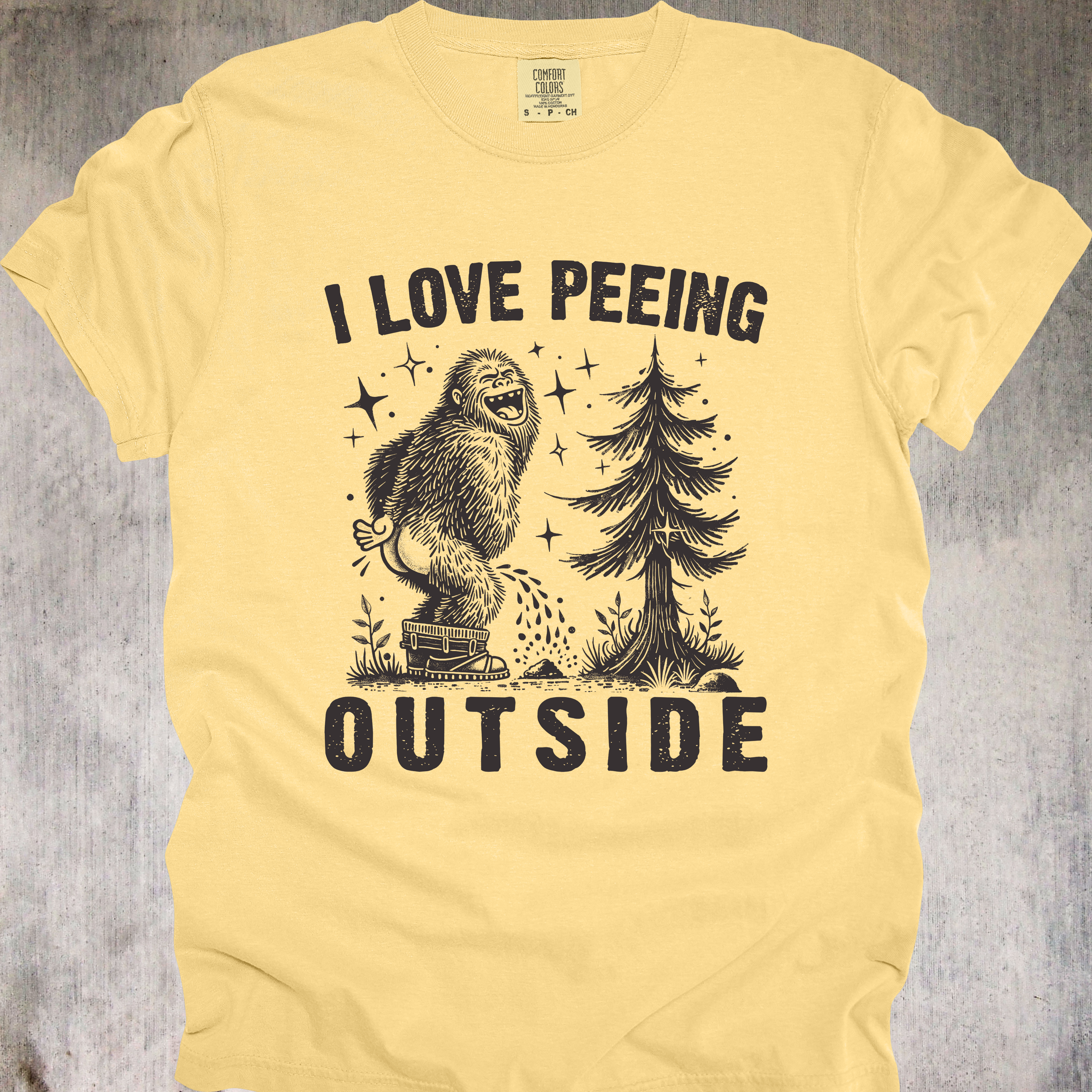 'I Love Peeing Outside' - Unisex T-Shirt - Let It Be Known You Answer The Call Of The Wild